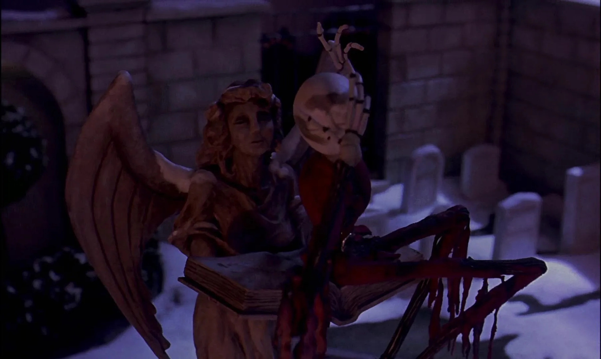 Danny Elfman and Chris Sarandon in The Nightmare Before Christmas (1993)