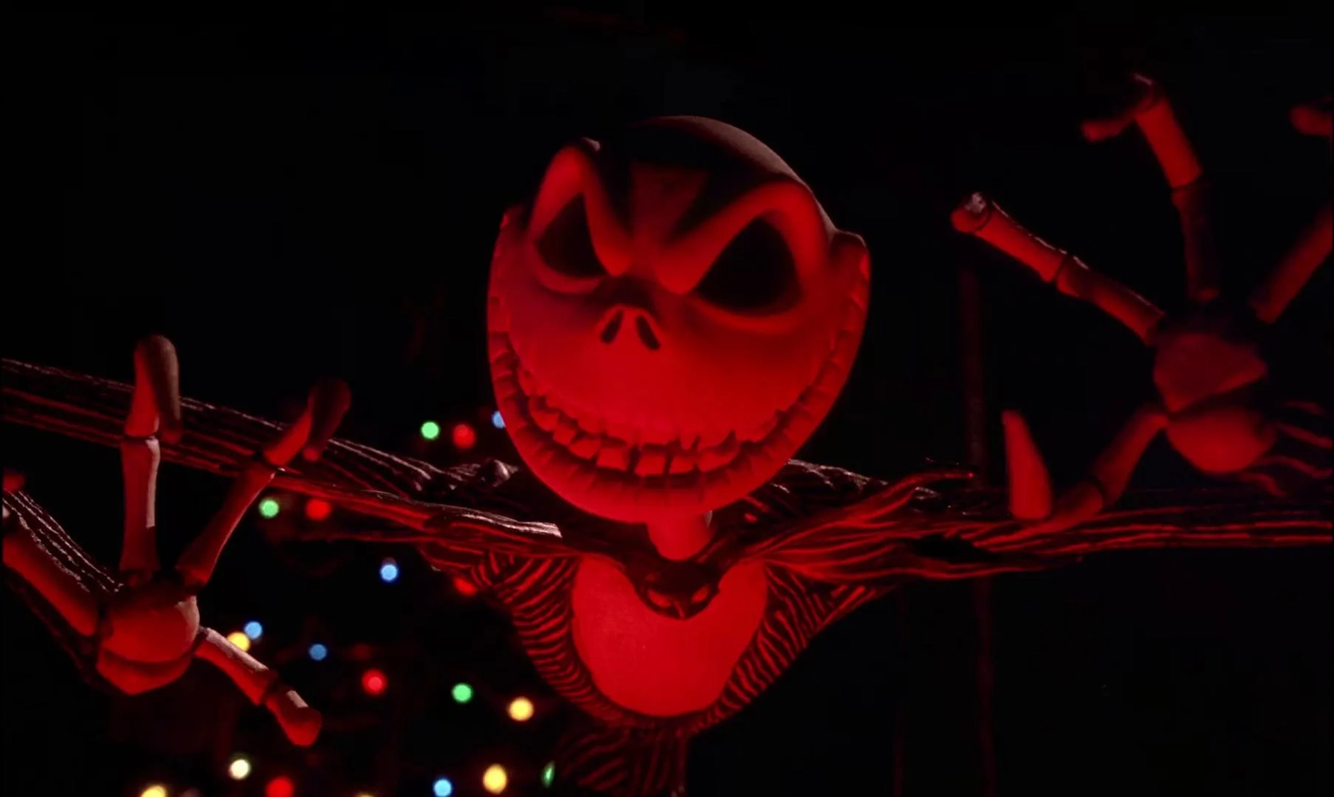 Danny Elfman and Chris Sarandon in The Nightmare Before Christmas (1993)