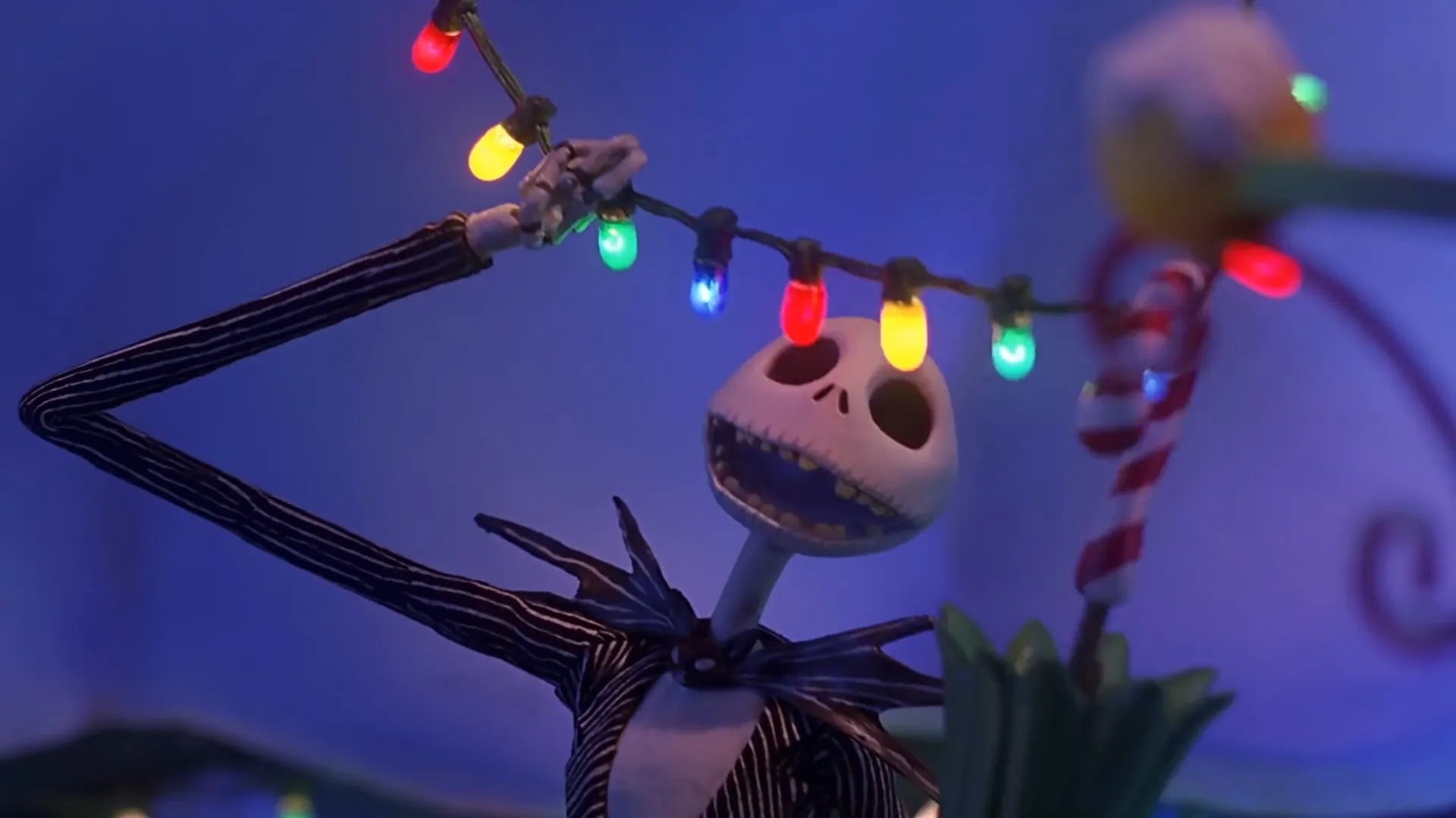 Danny Elfman and Chris Sarandon in The Nightmare Before Christmas (1993)