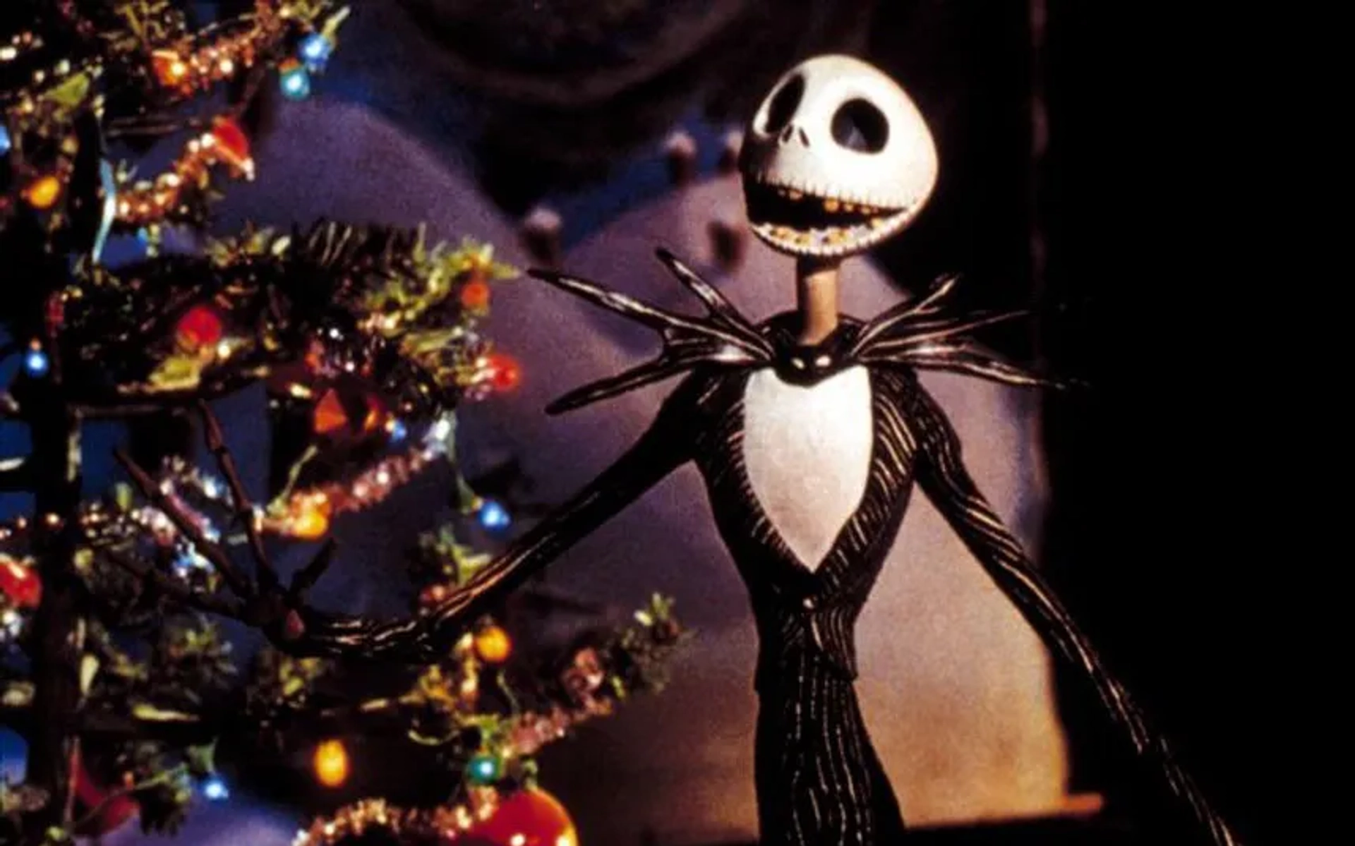 Danny Elfman and Chris Sarandon in The Nightmare Before Christmas (1993)