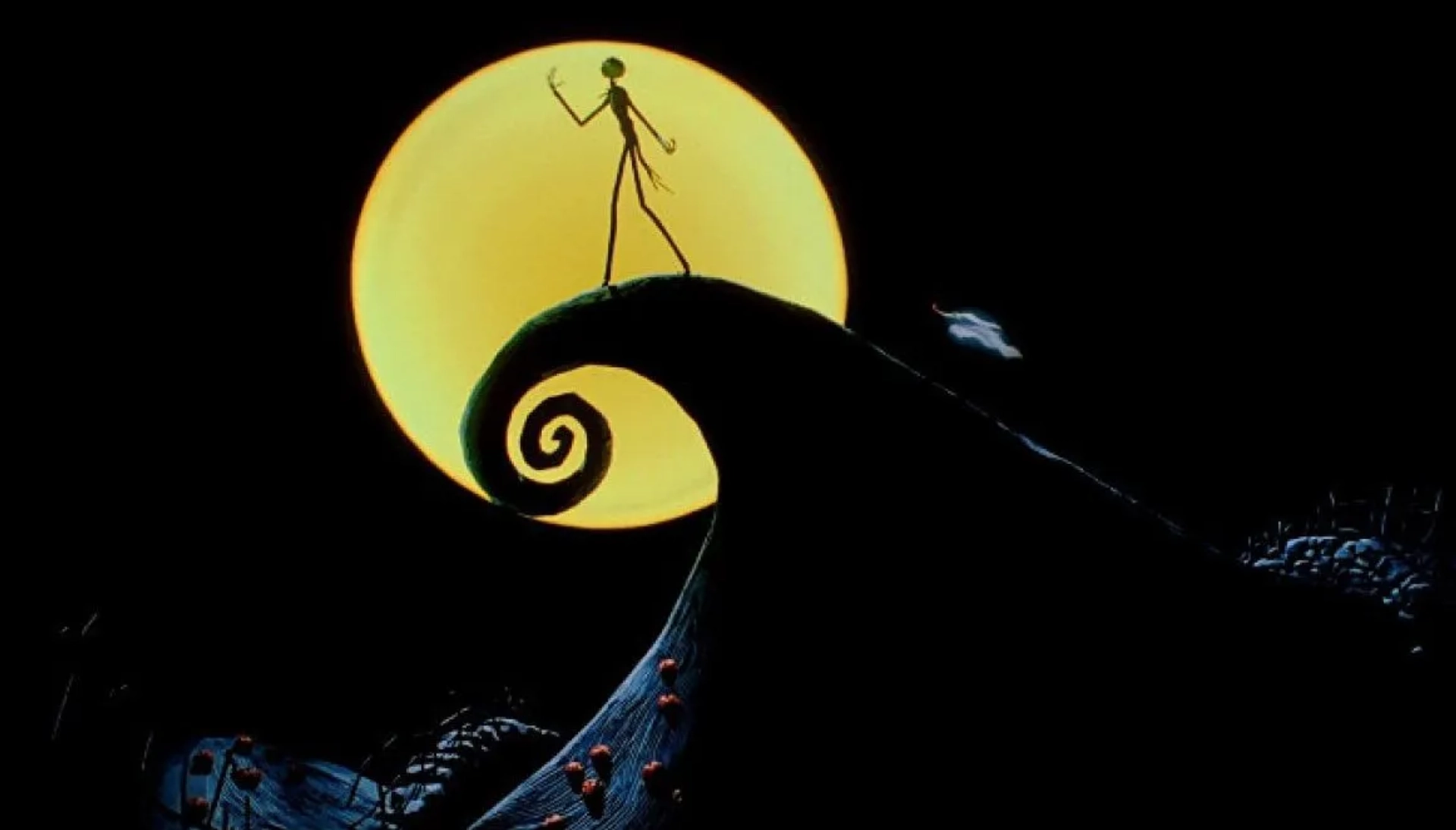 Danny Elfman and Chris Sarandon in The Nightmare Before Christmas (1993)