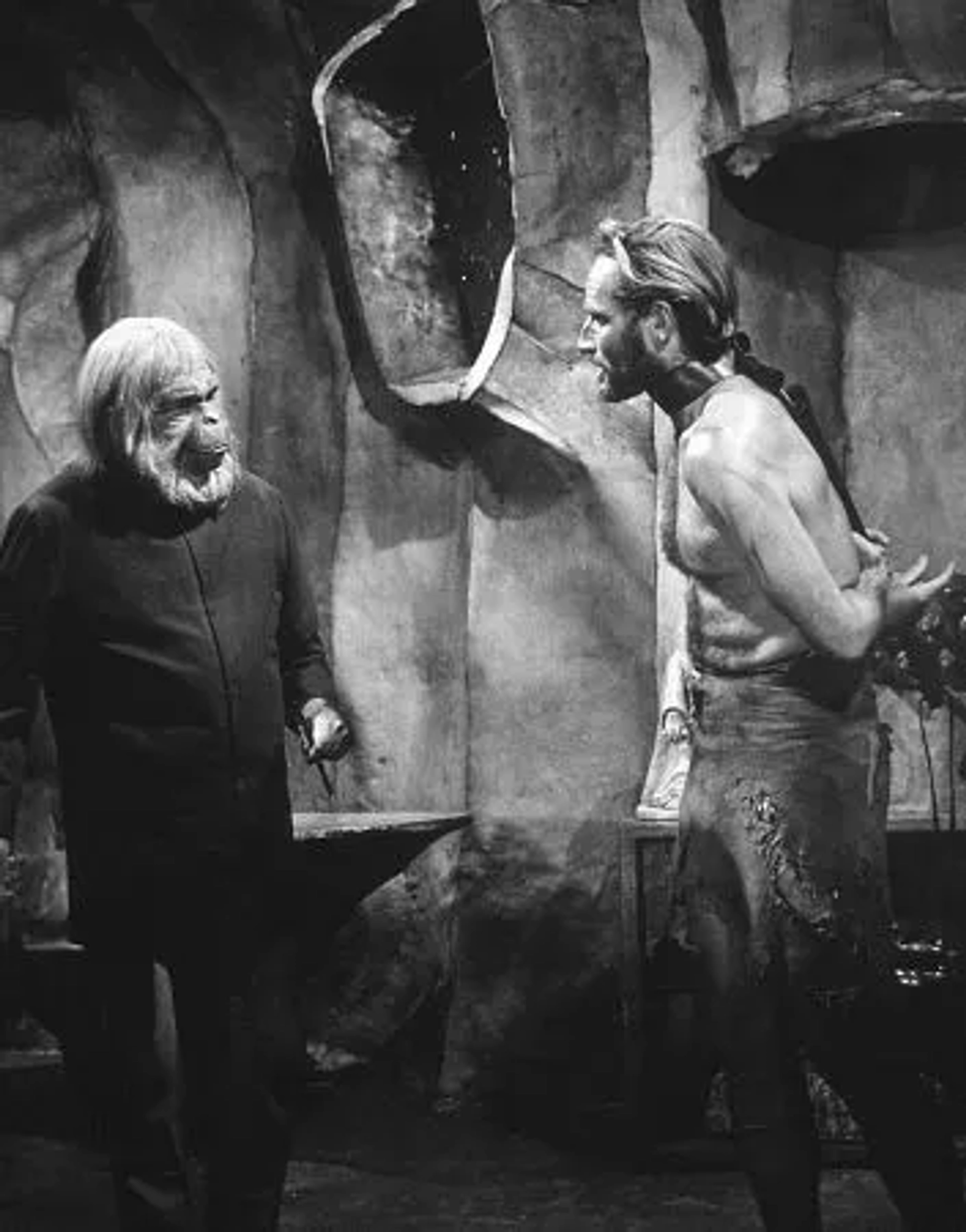 "Planet Of The Apes" Maurice Evans, Charlton Heston