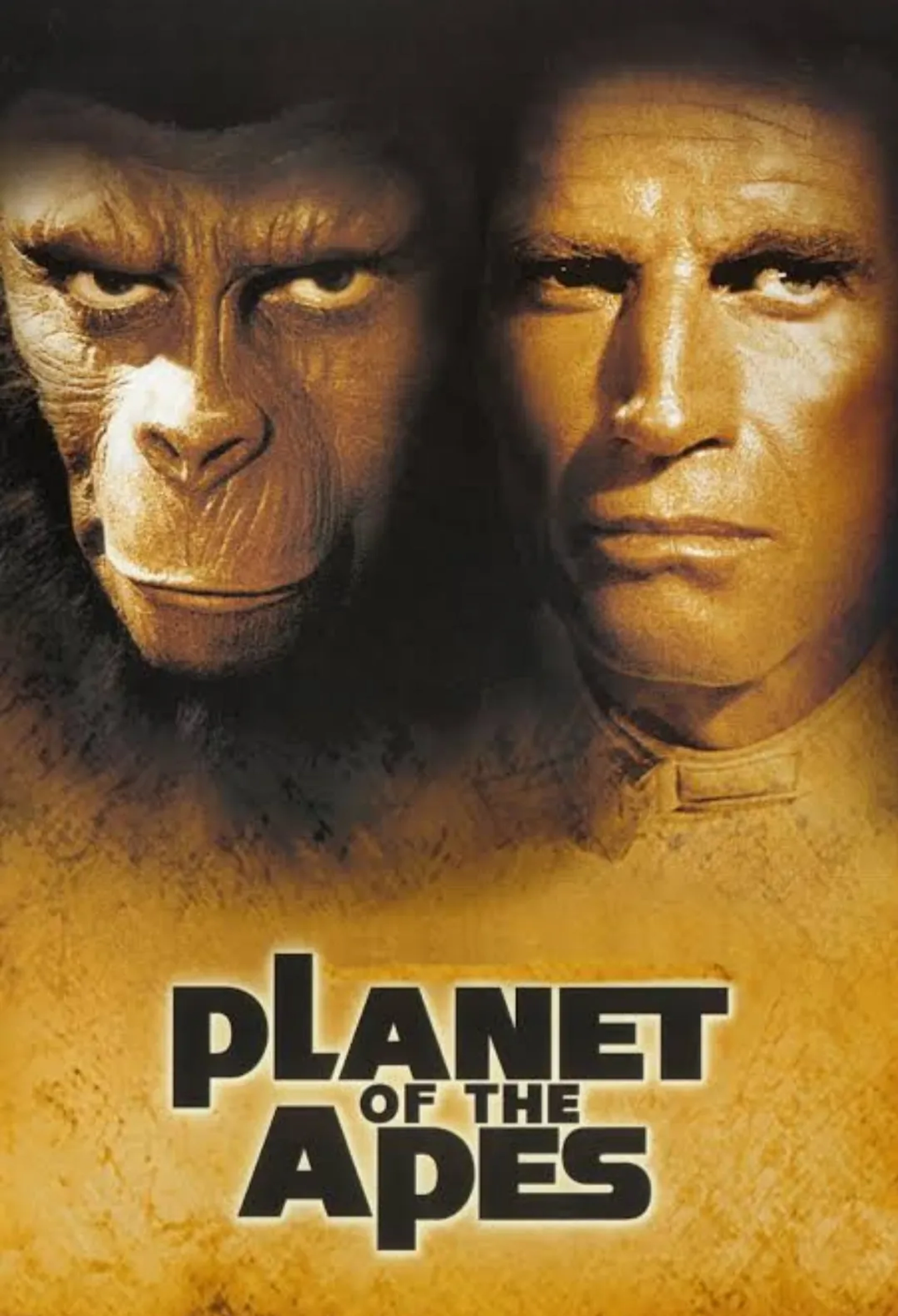 Charlton Heston and Roddy McDowall in Planet of the Apes (1968)