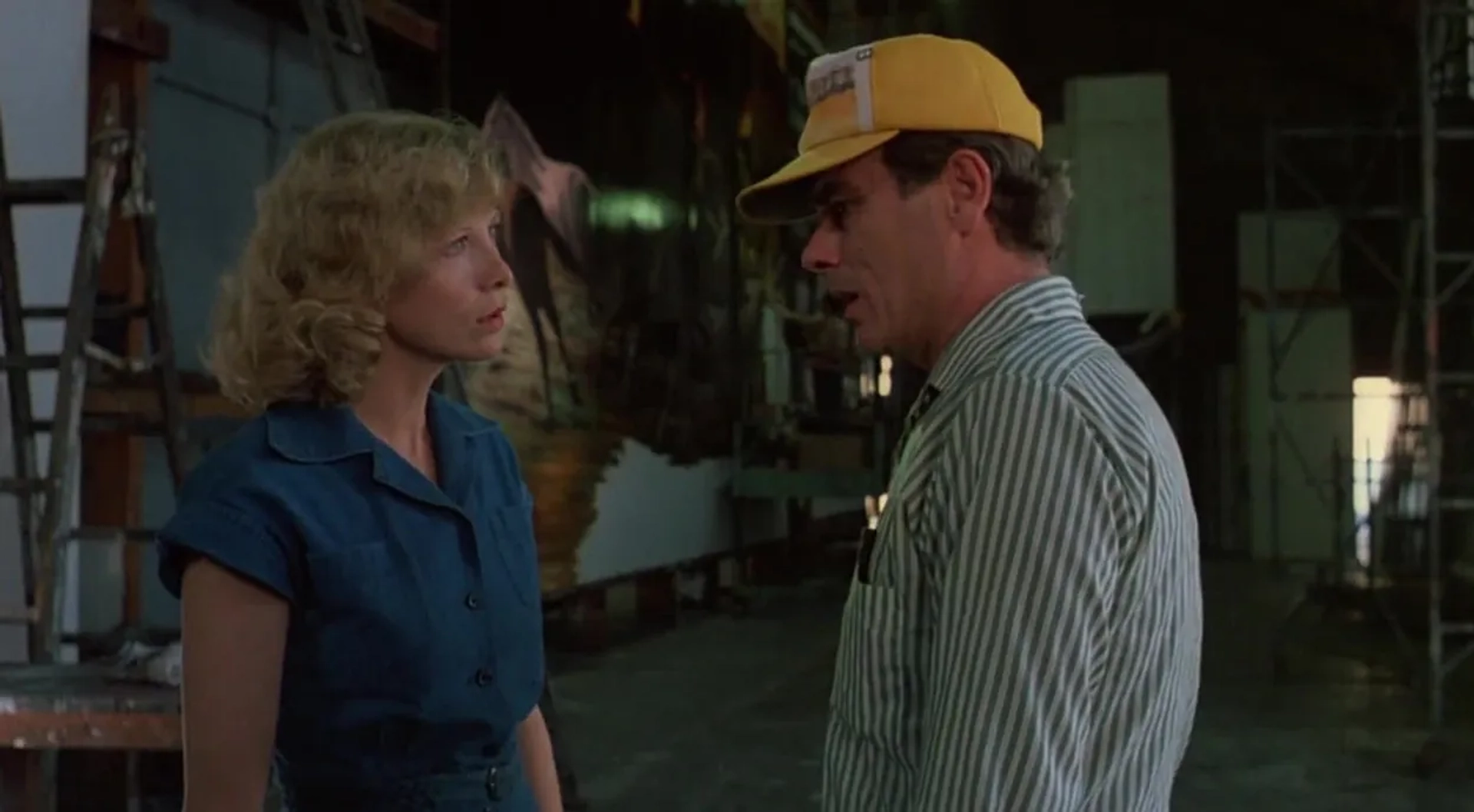 Dean Stockwell and Aurore Clément in Paris, Texas (1984)