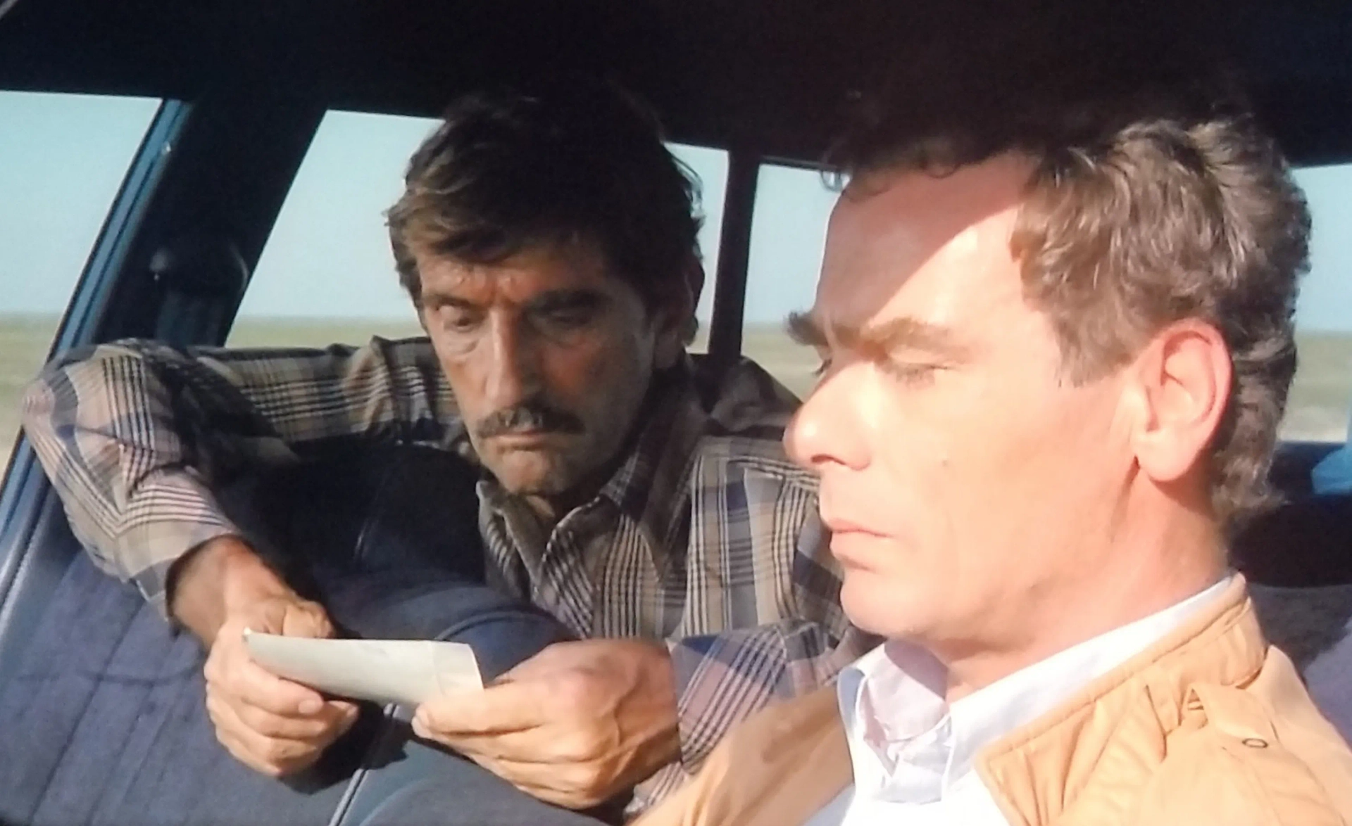 Harry Dean Stanton and Dean Stockwell in Paris, Texas (1984)