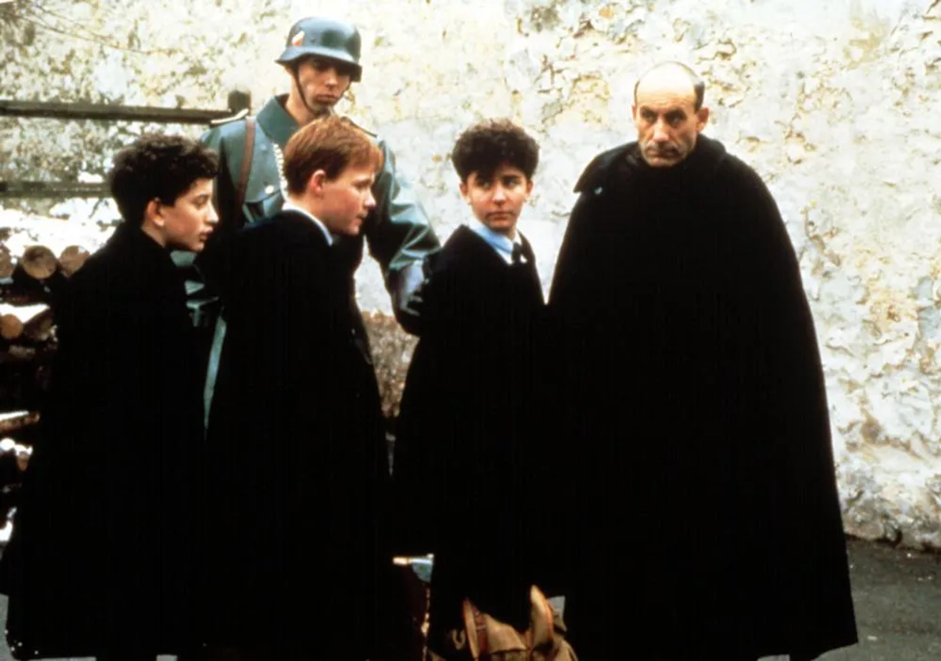 Raphael Fejtö, Arnaud Henriet, and Philippe Morier-Genoud in Goodbye, Children (1987)