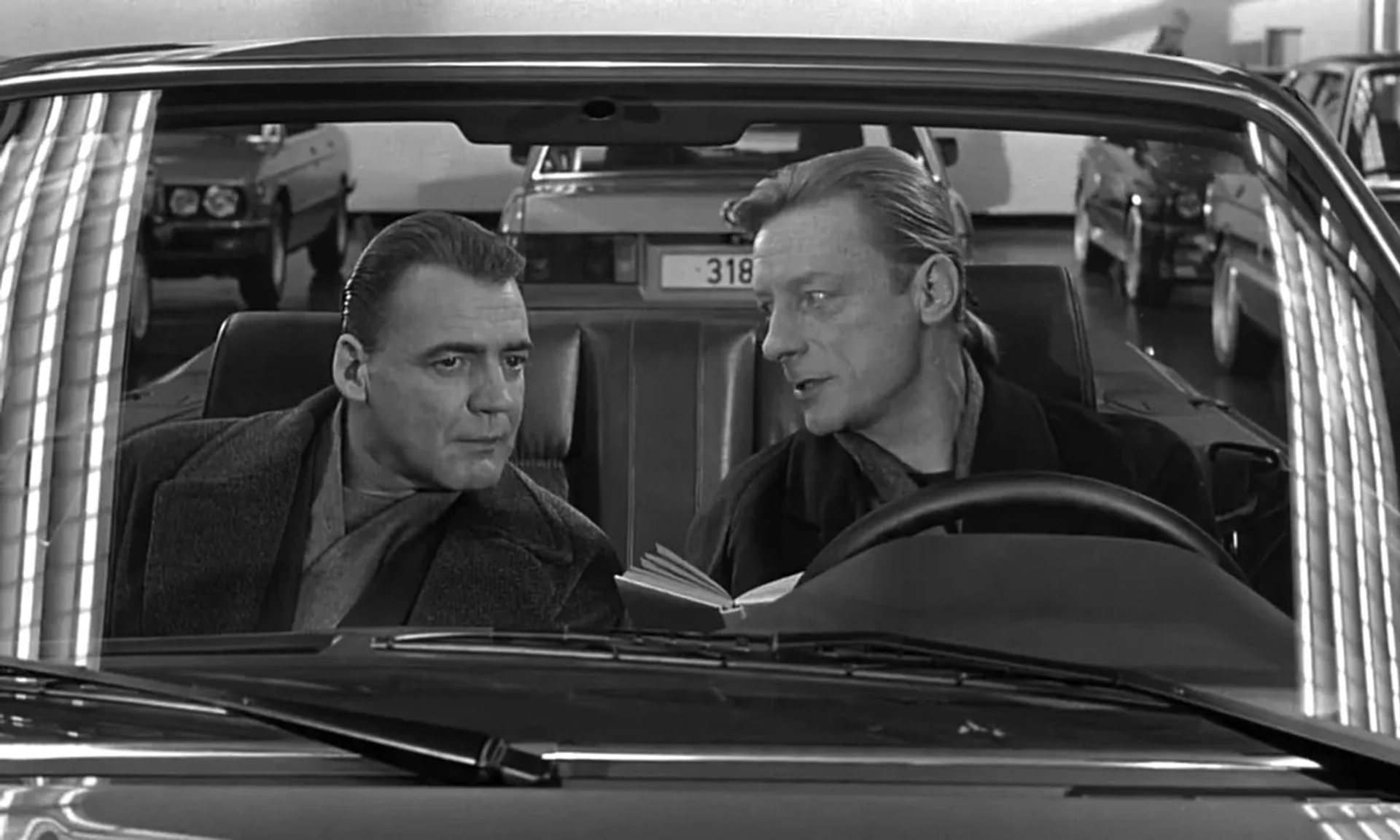 Bruno Ganz and Otto Sander in Wings of Desire (1987)