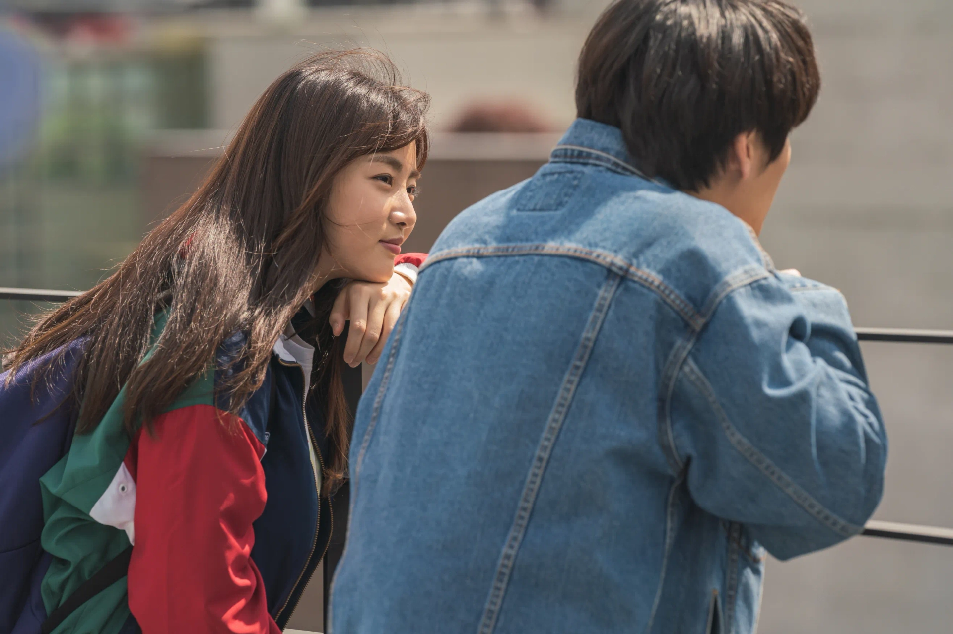 Kang Ha-neul and Kang So-ra in Endless Rain (2021)