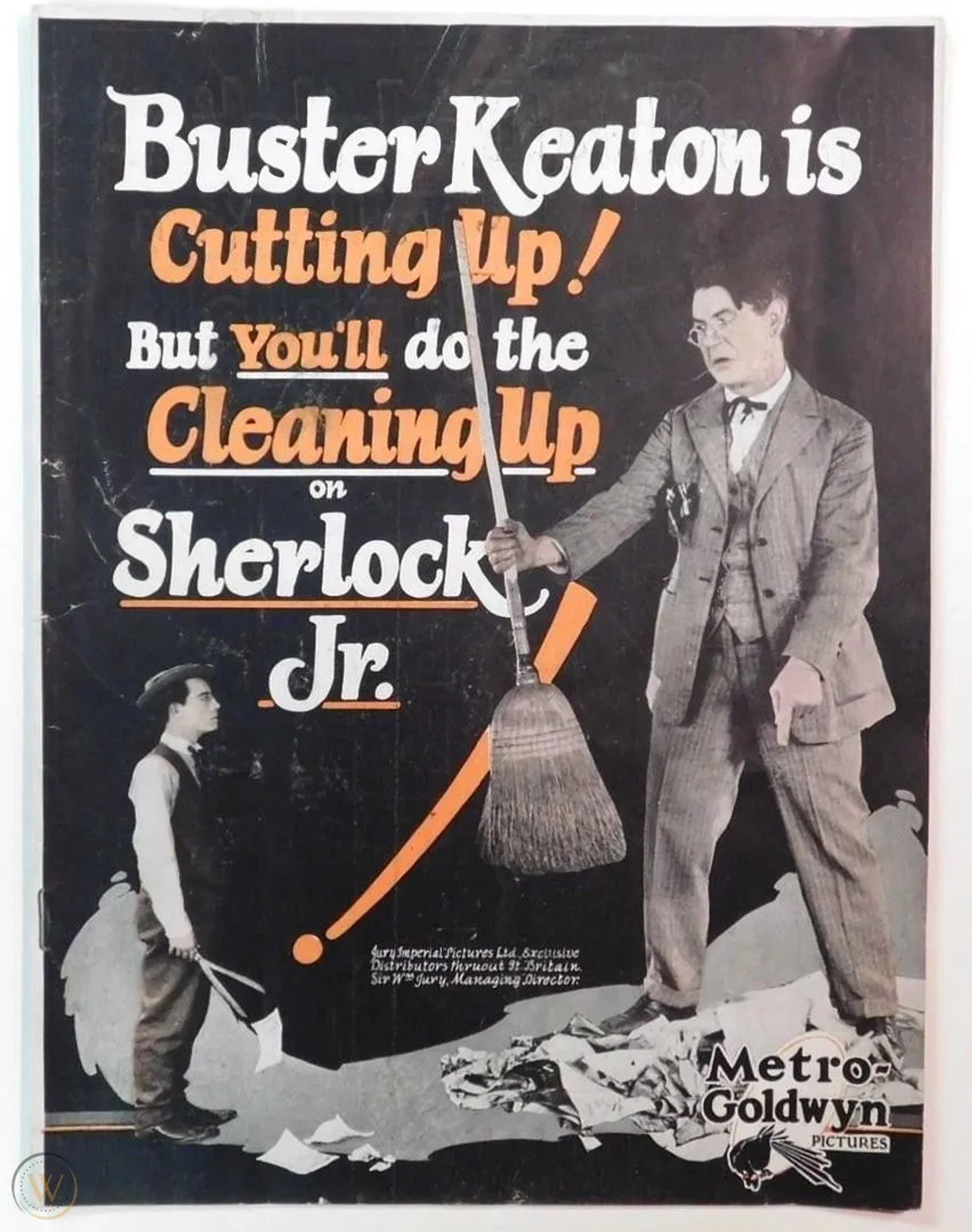 Buster Keaton in Sherlock Jr. (1924)