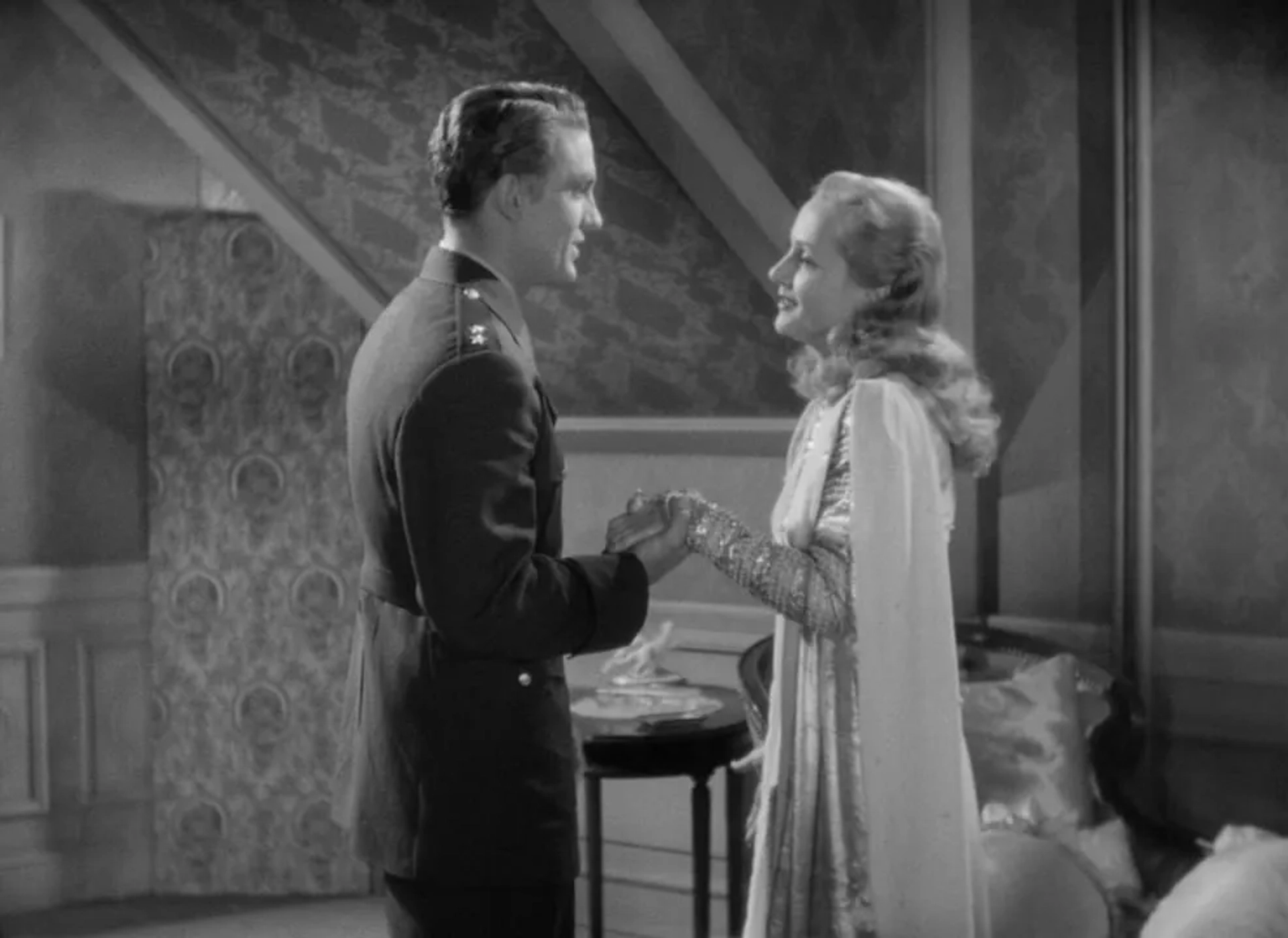 Carole Lombard and Robert Stack in To Be or Not to Be (1942)