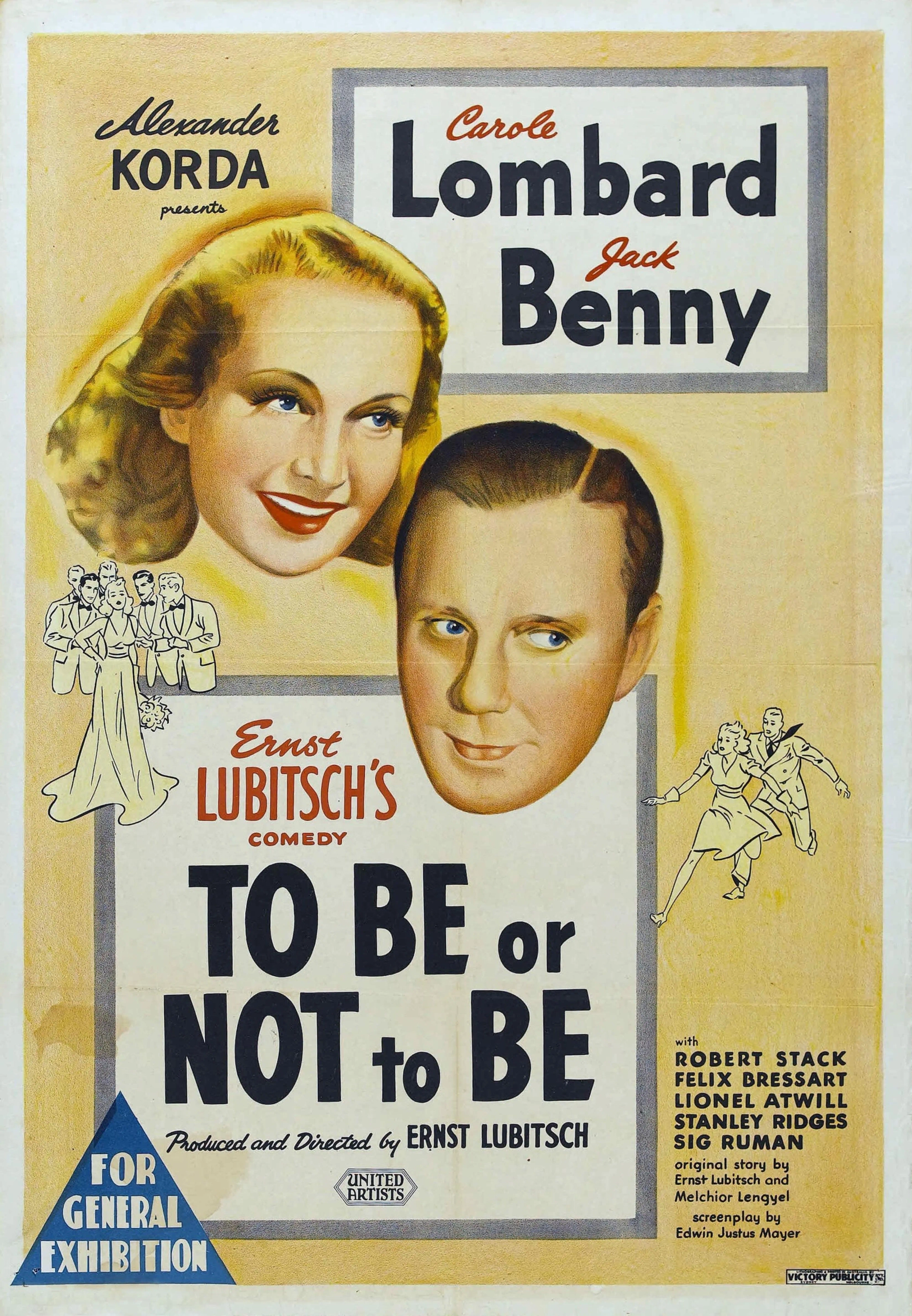 Jack Benny and Carole Lombard in To Be or Not to Be (1942)