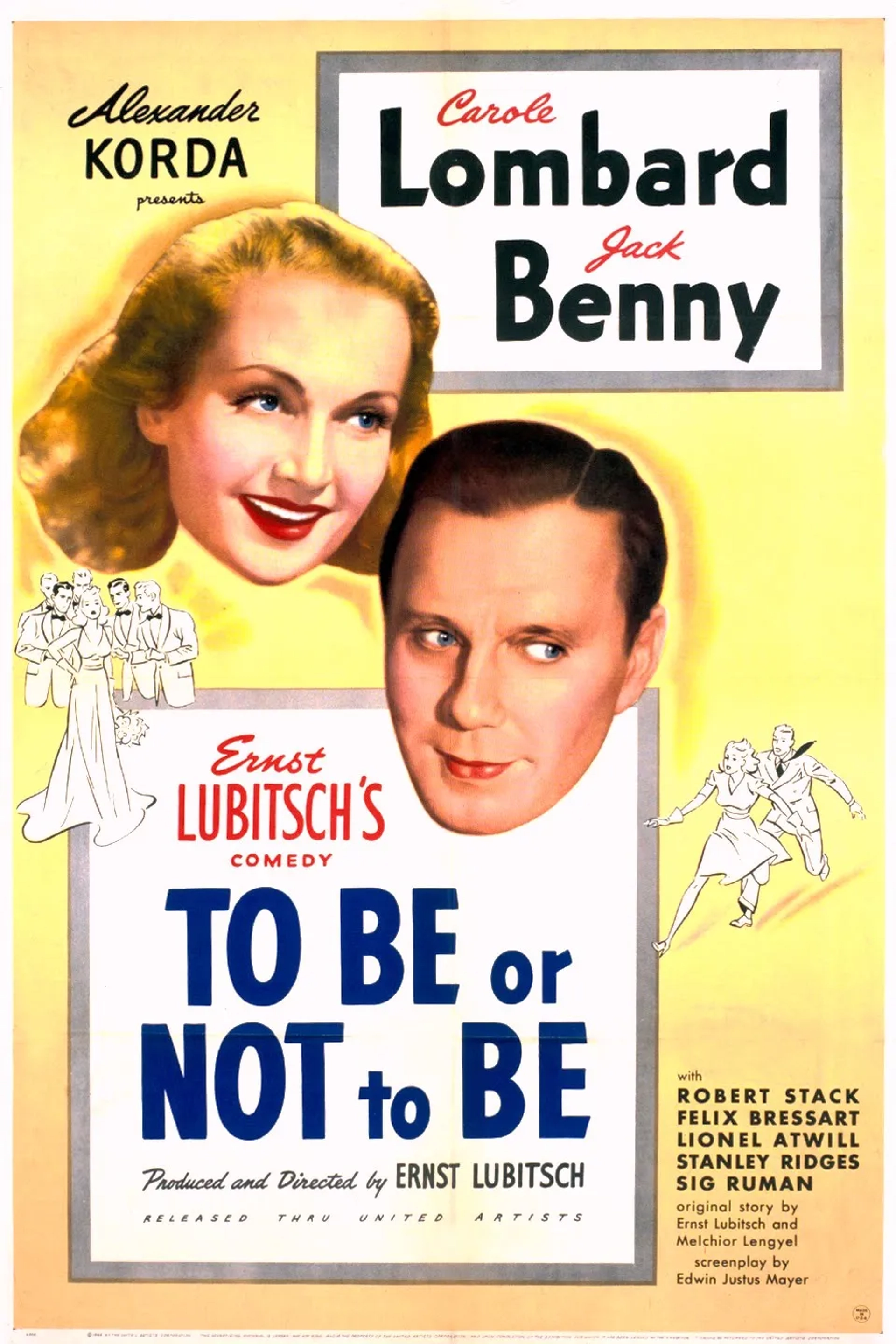 Jack Benny and Carole Lombard in To Be or Not to Be (1942)