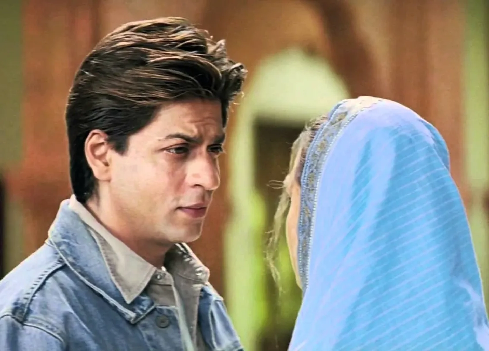 Preity G Zinta and Shah Rukh Khan in Veer Zaara (2004)