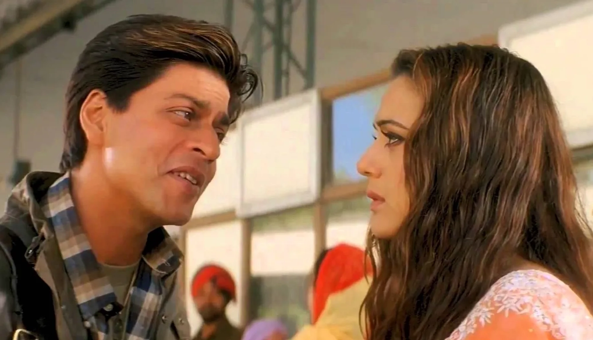 Preity G Zinta and Shah Rukh Khan in Veer Zaara (2004)