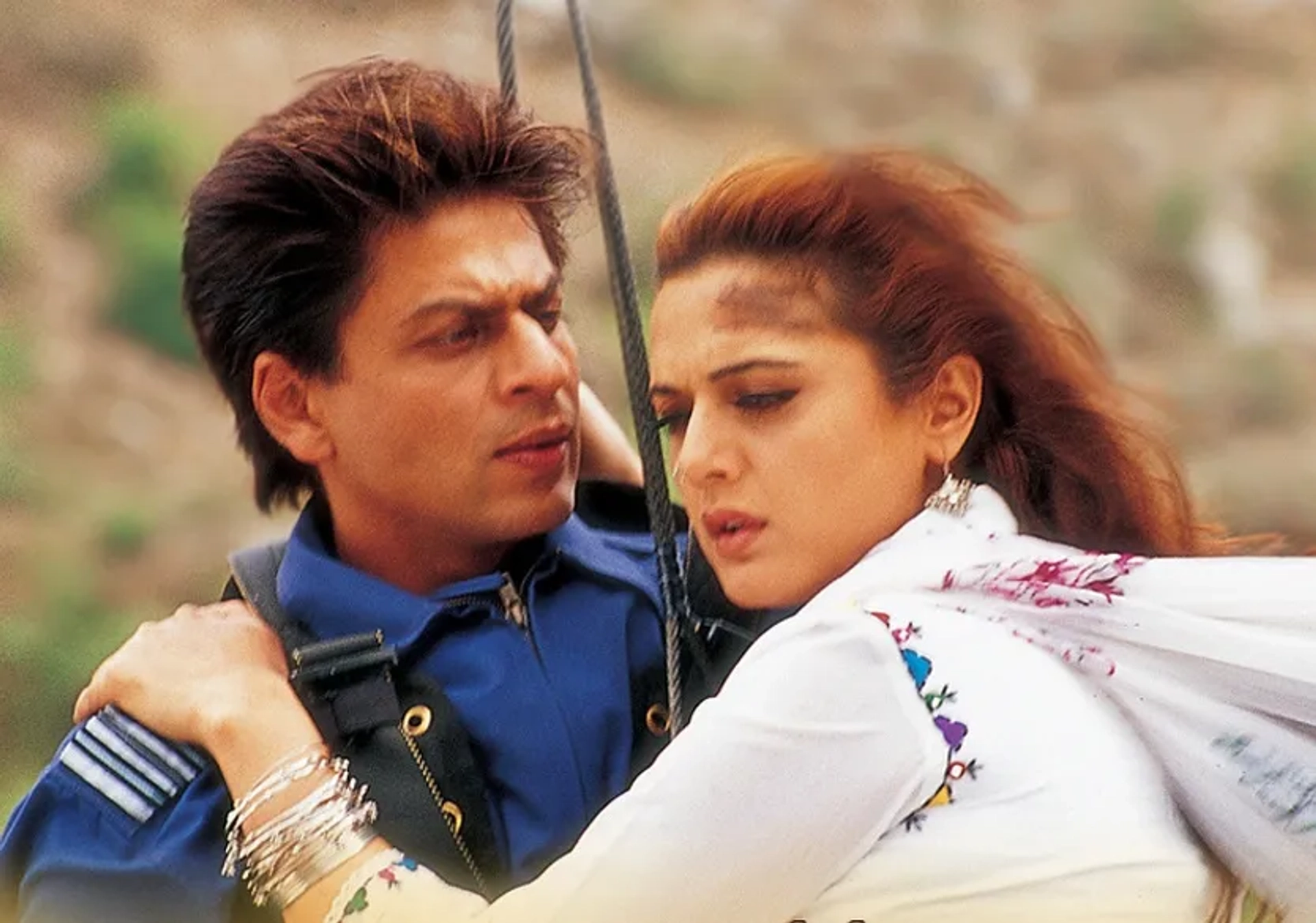 Preity G Zinta and Shah Rukh Khan in Veer Zaara (2004)