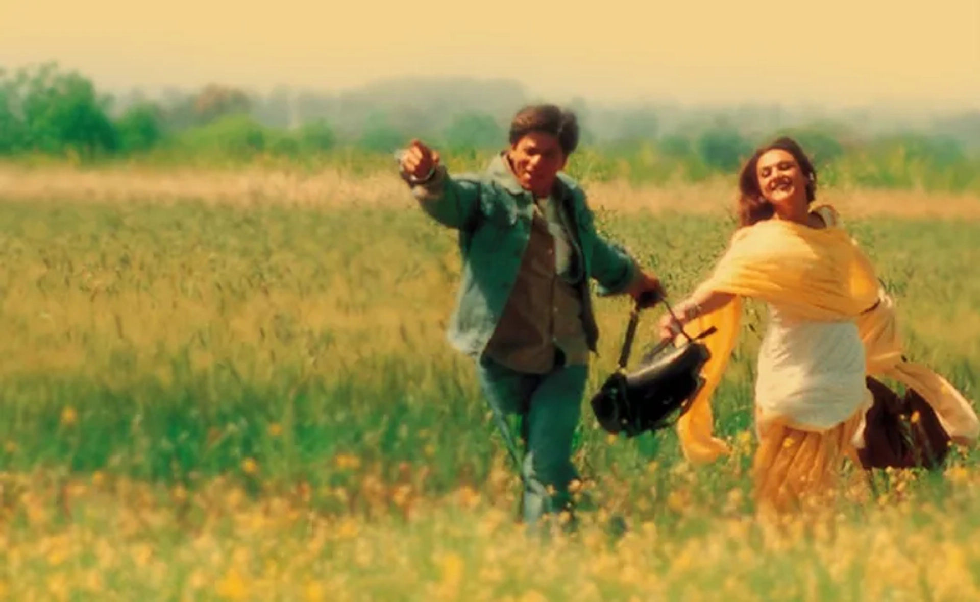 Preity G Zinta and Shah Rukh Khan in Veer Zaara (2004)