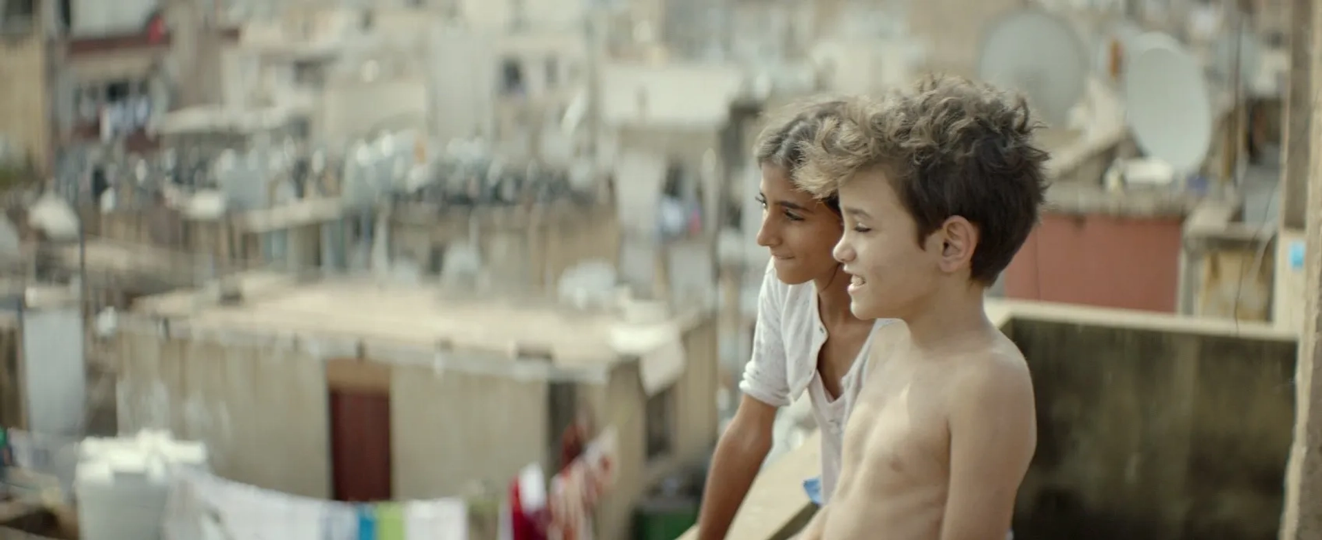 Cedra Izzam and Zain Al Rafeea in Capernaum (2018)