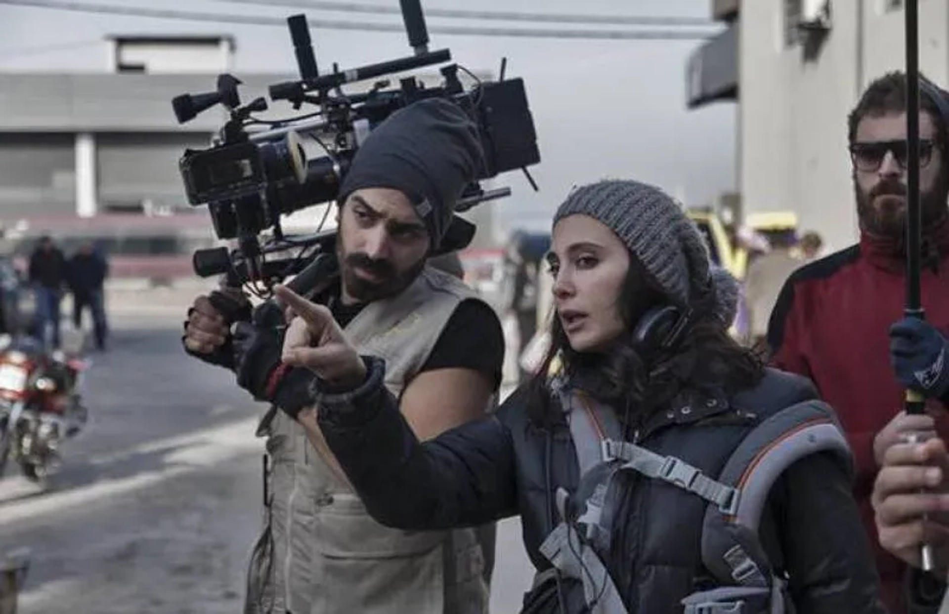 Nadine Labaki, Christopher Aoun, and Jad El Asmar in Capernaum (2018)