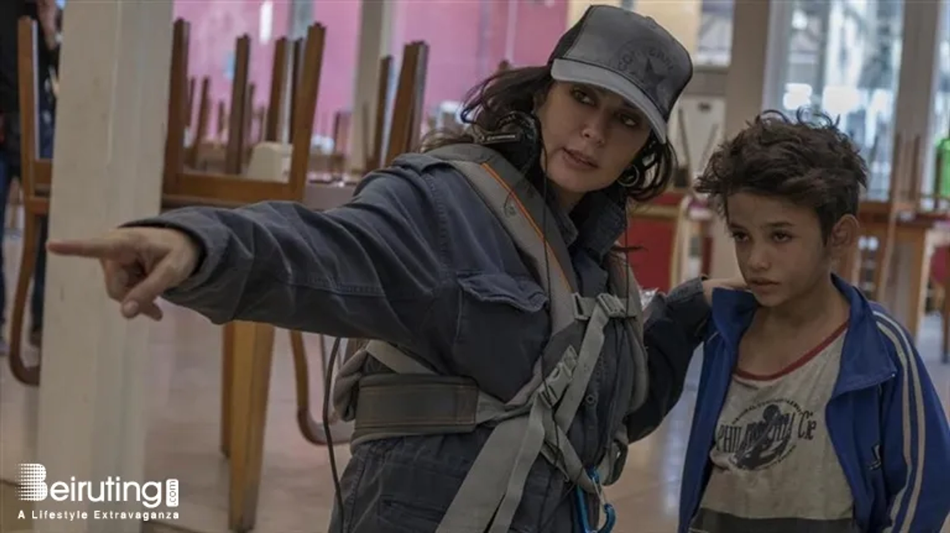 Nadine Labaki and Zain Al Rafeea in Capernaum (2018)