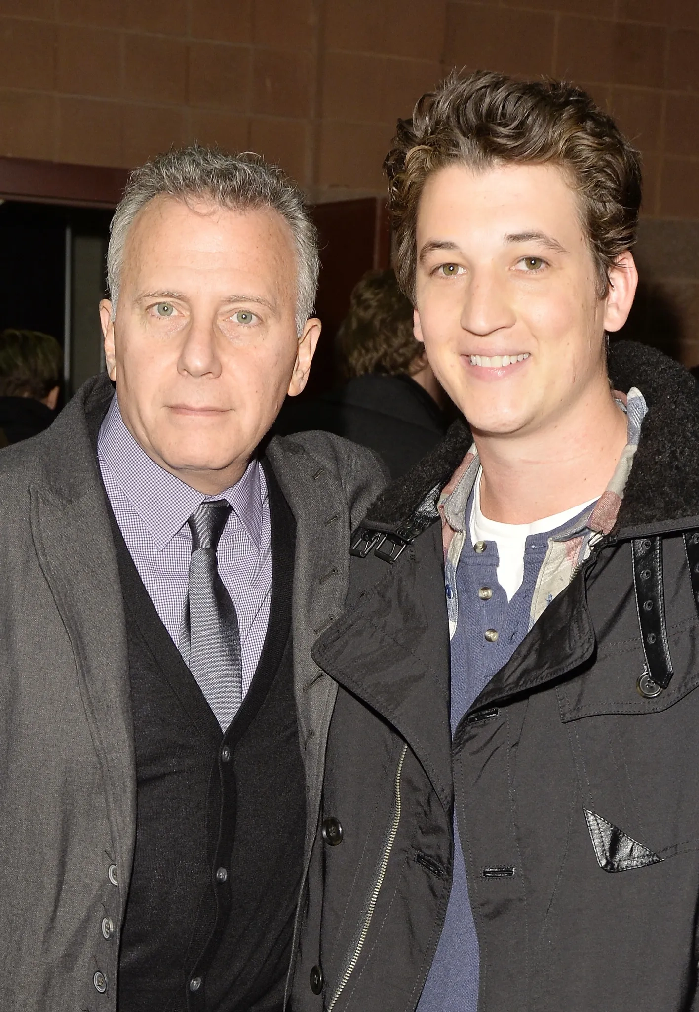 Paul Reiser and Miles Teller at an event for Whiplash (2014)