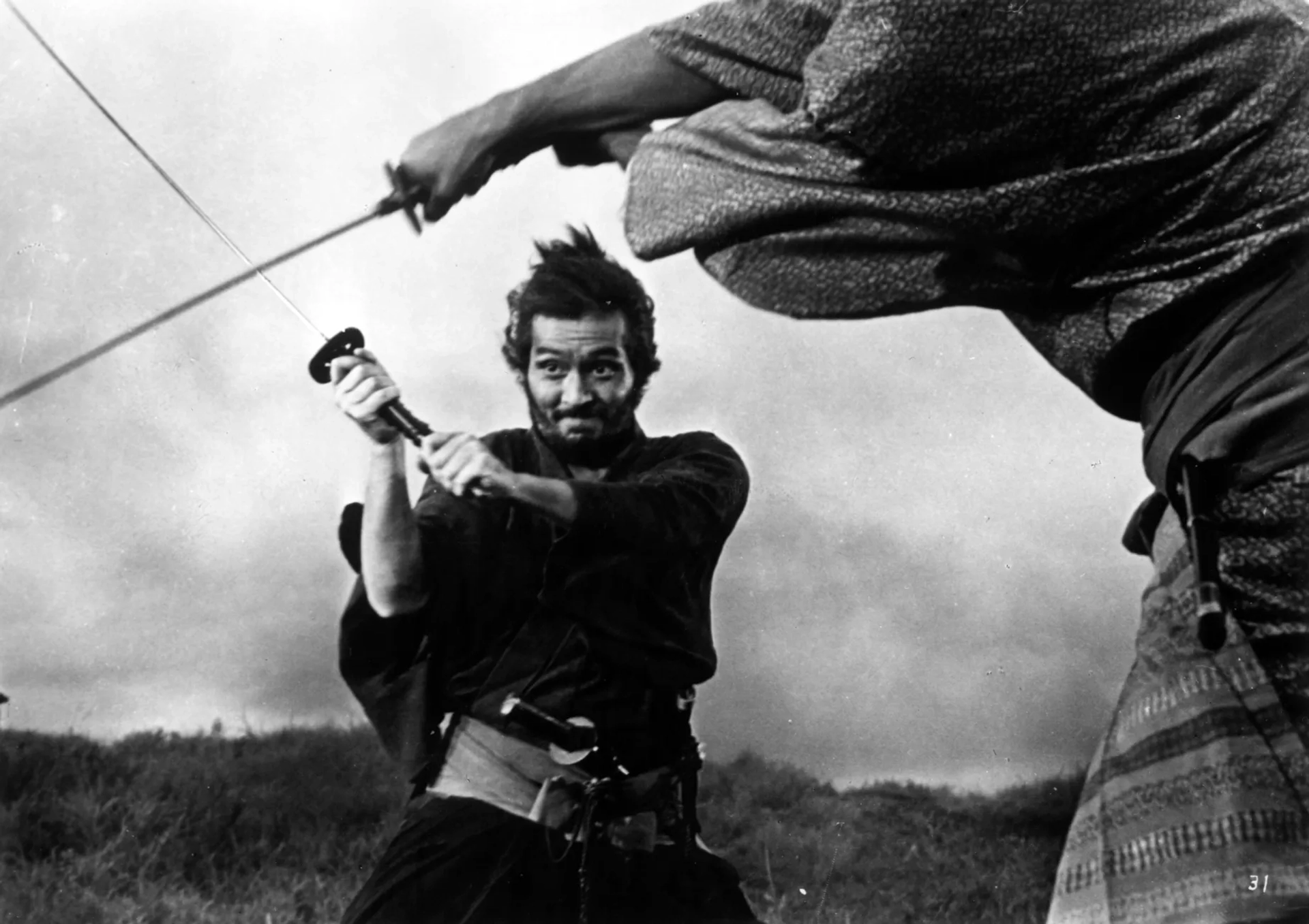 Tatsuya Nakadai and Tetsurô Tanba in Harakiri (1962)