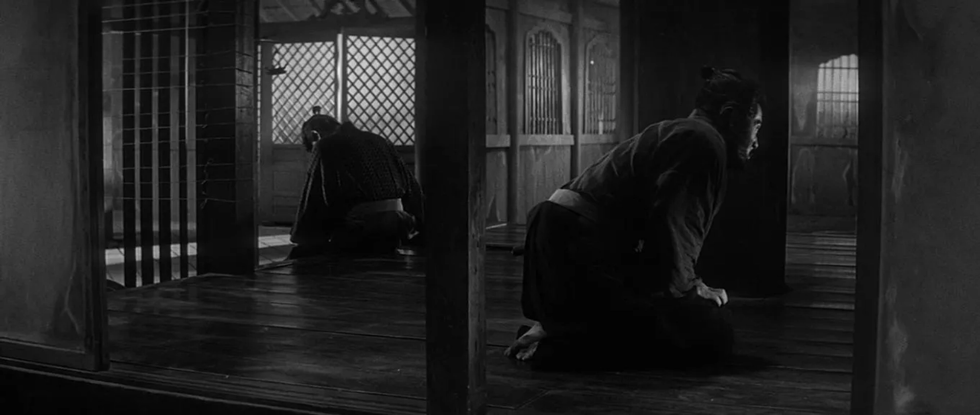 Akira Ishihama and Tatsuya Nakadai in Harakiri (1962)