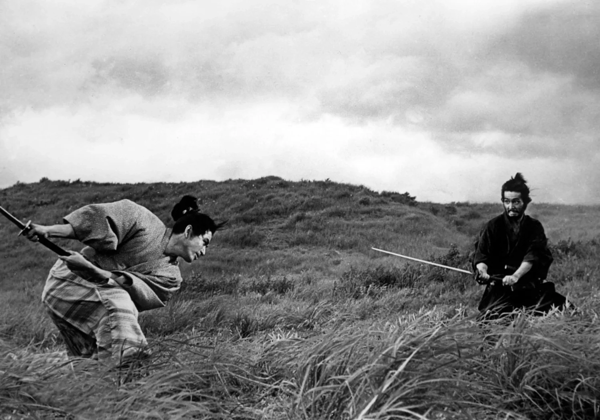 Tatsuya Nakadai and Tetsurô Tanba in Harakiri (1962)