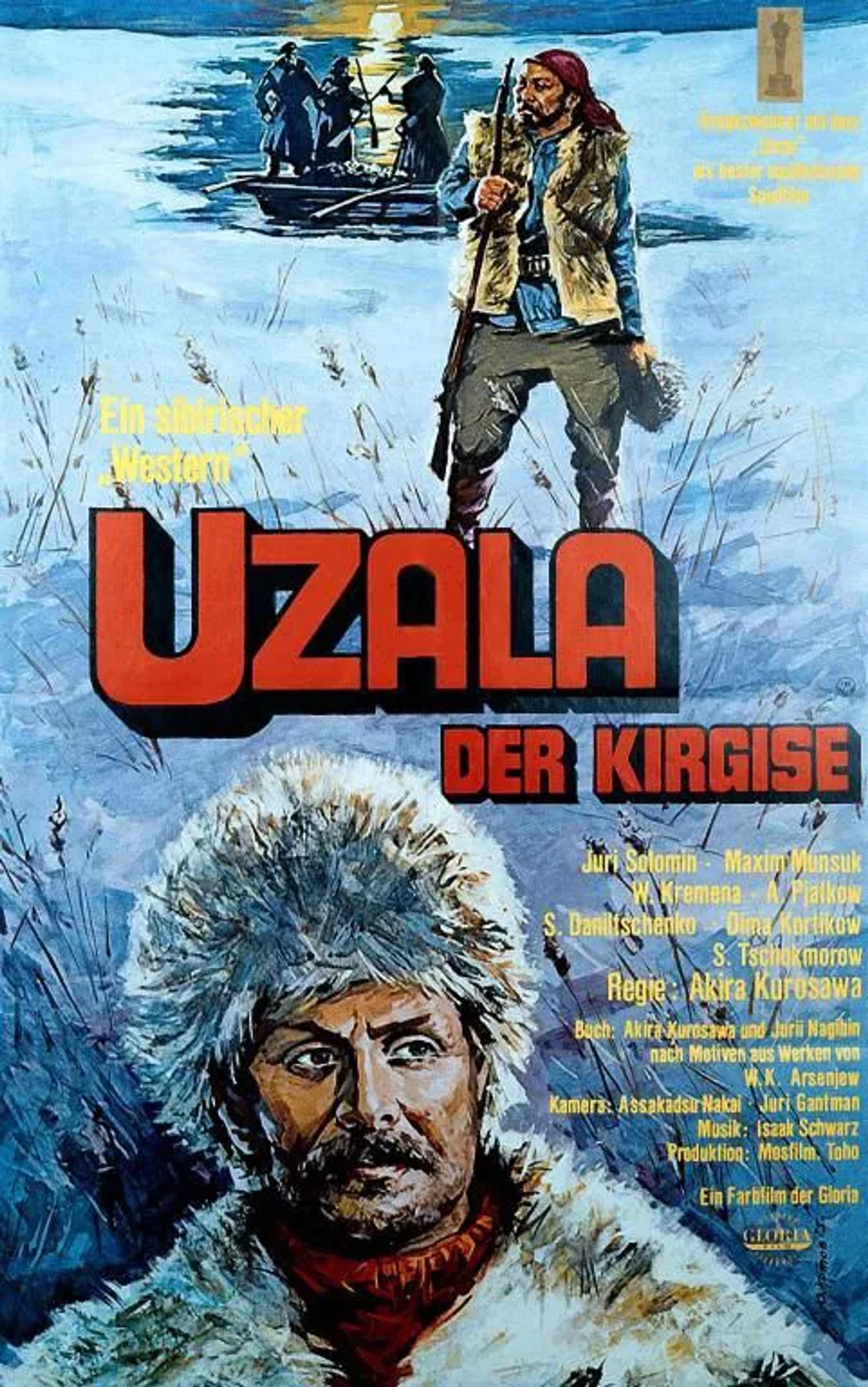 Maksim Munzuk and Yuriy Solomin in Dersu Uzala (1975)