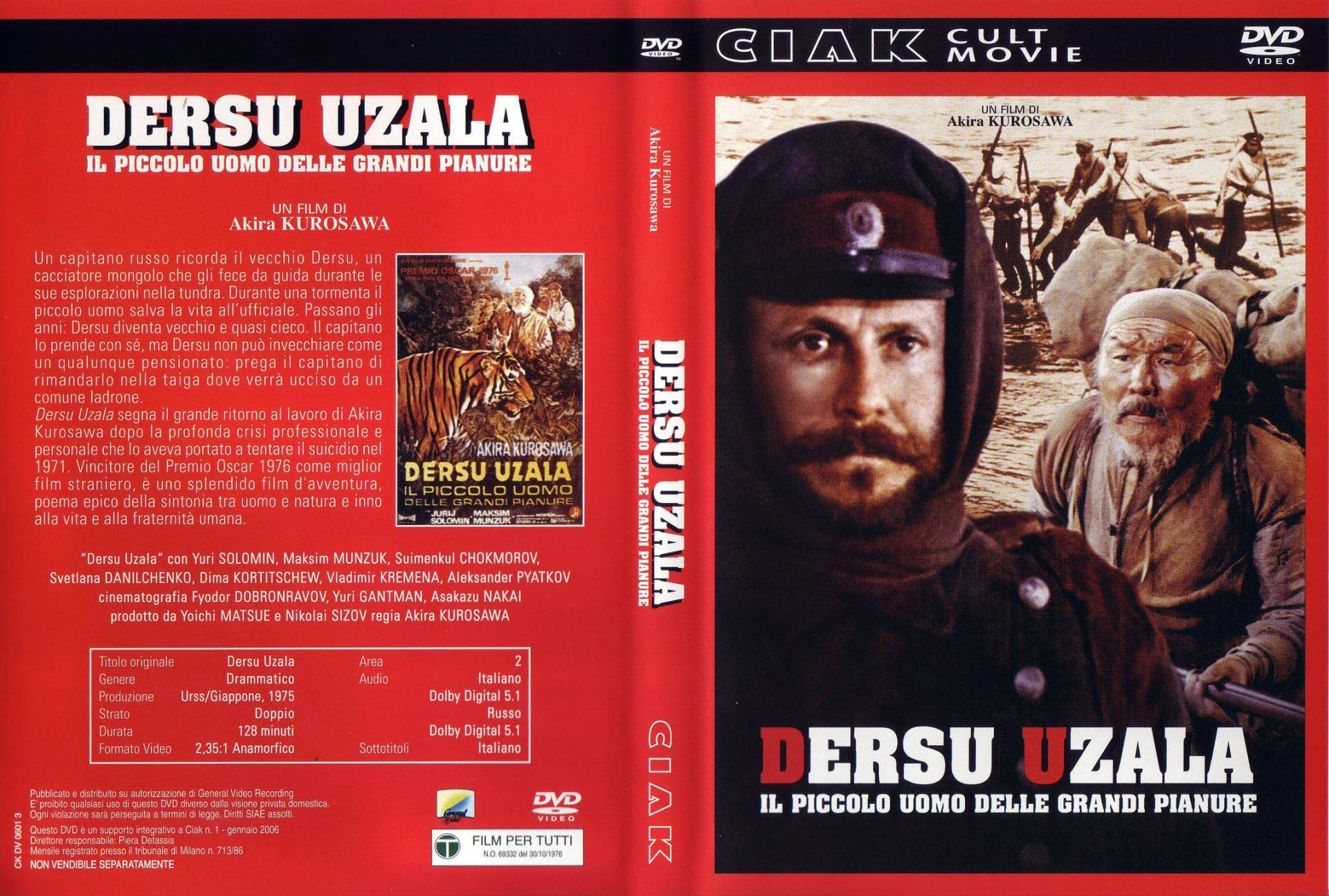 Maksim Munzuk and Yuriy Solomin in Dersu Uzala (1975)