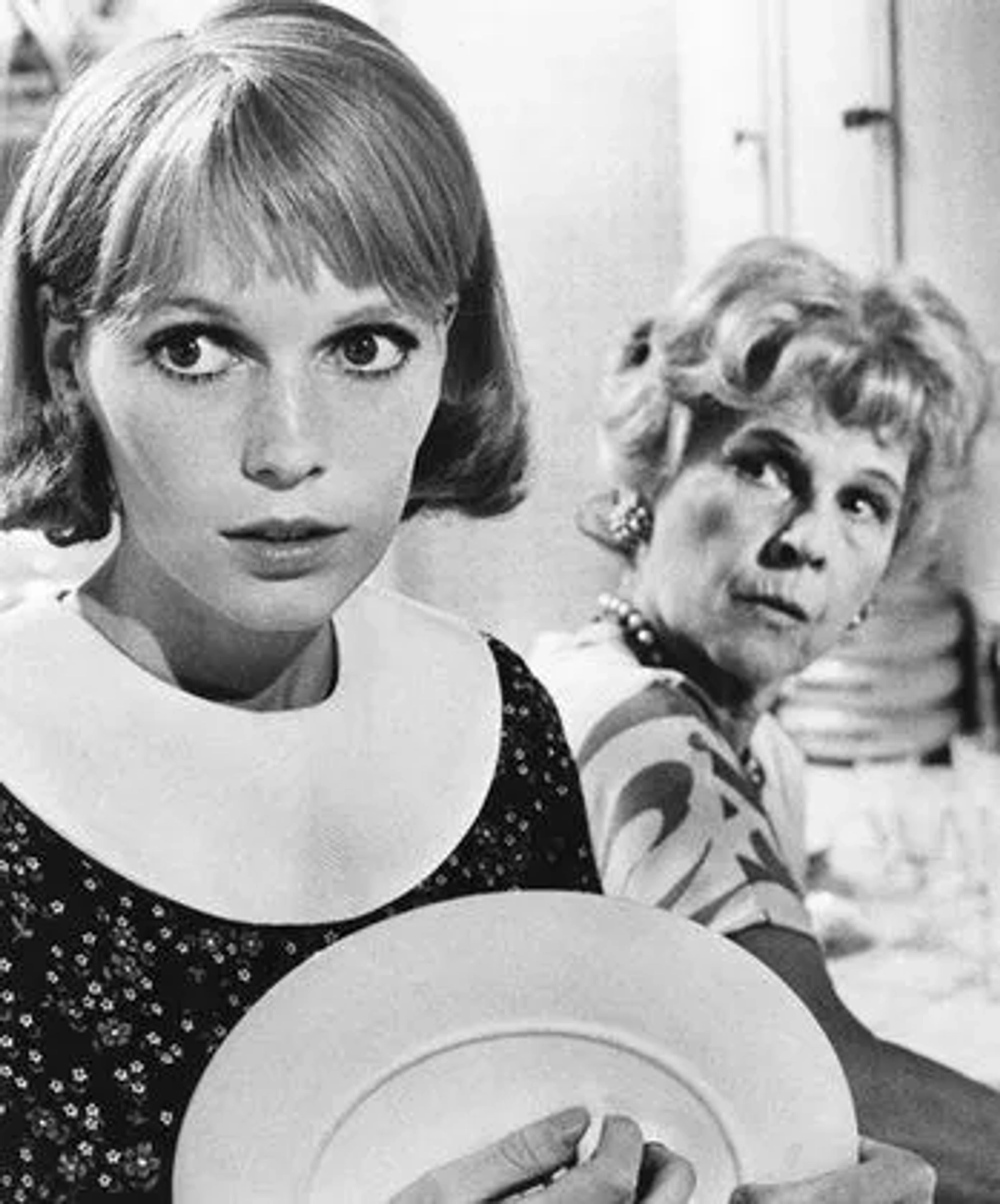 "Rosemary's Baby" Mia Farrow, Ruth Gordon 1968 Paramount