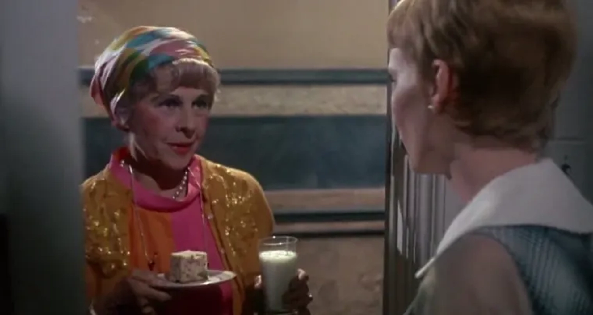 Mia Farrow and Ruth Gordon in Rosemary's Baby (1968)