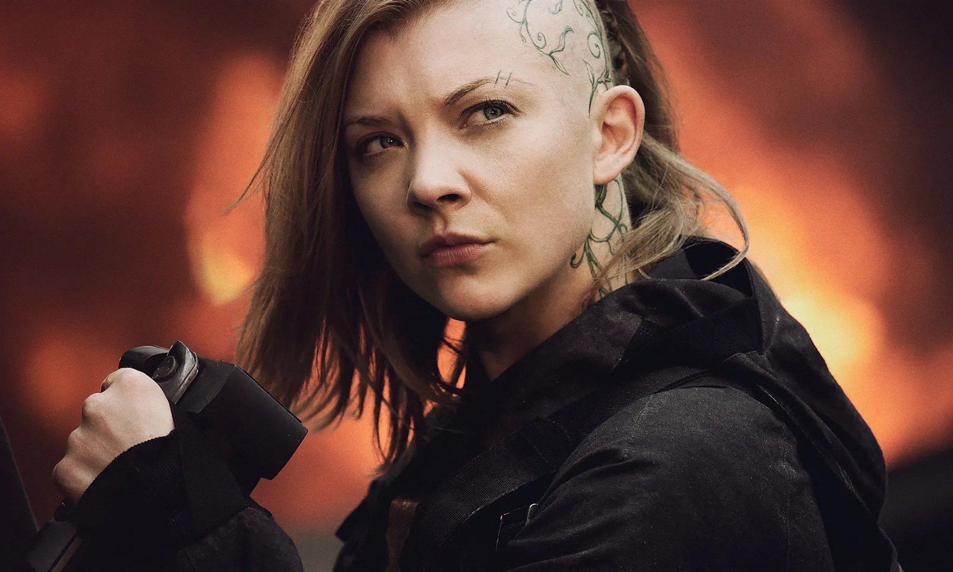 Natalie Dormer in The Hunger Games: Mockingjay - Part 1 (2014)