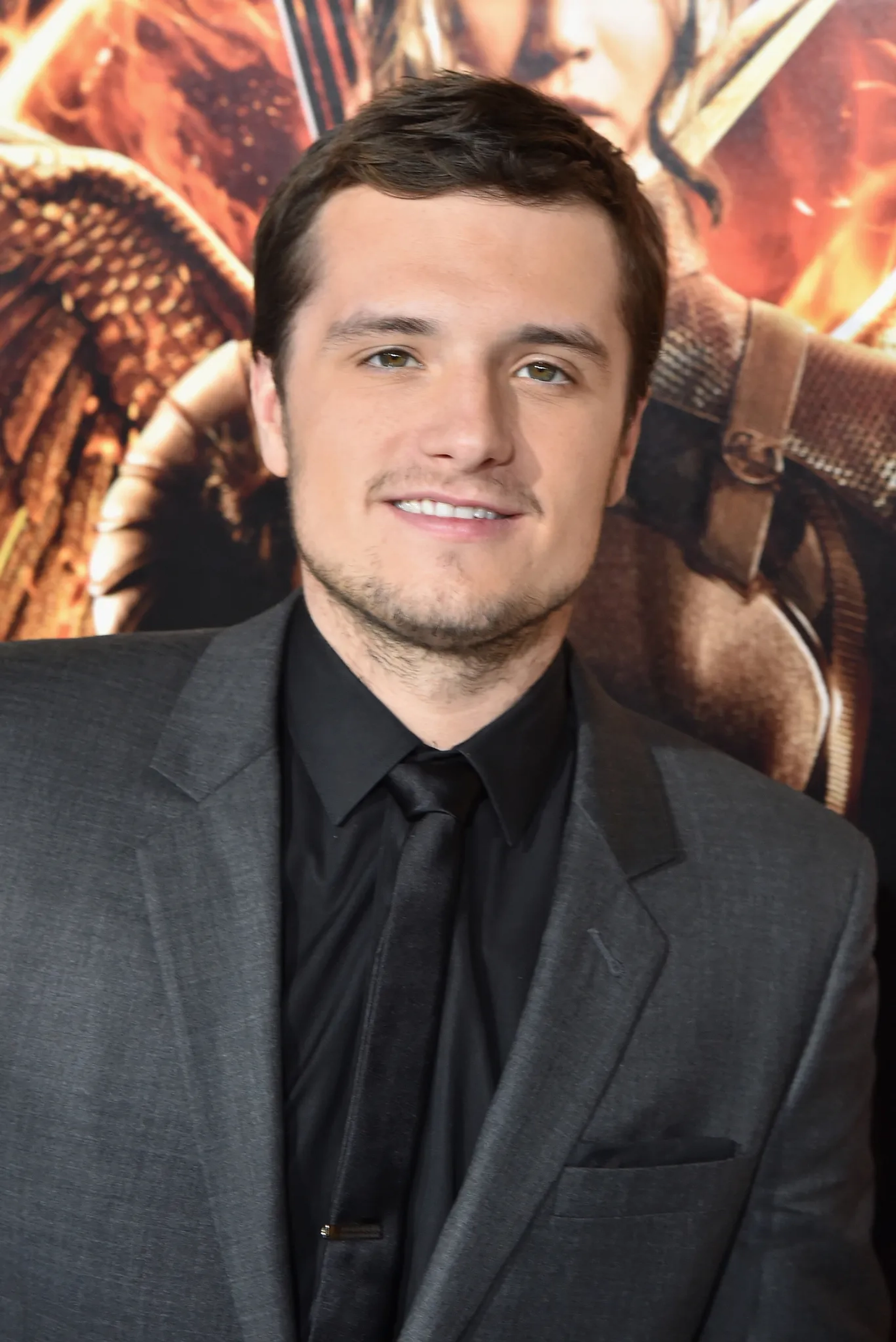 Josh Hutcherson at an event for The Hunger Games: Mockingjay - Part 1 (2014)