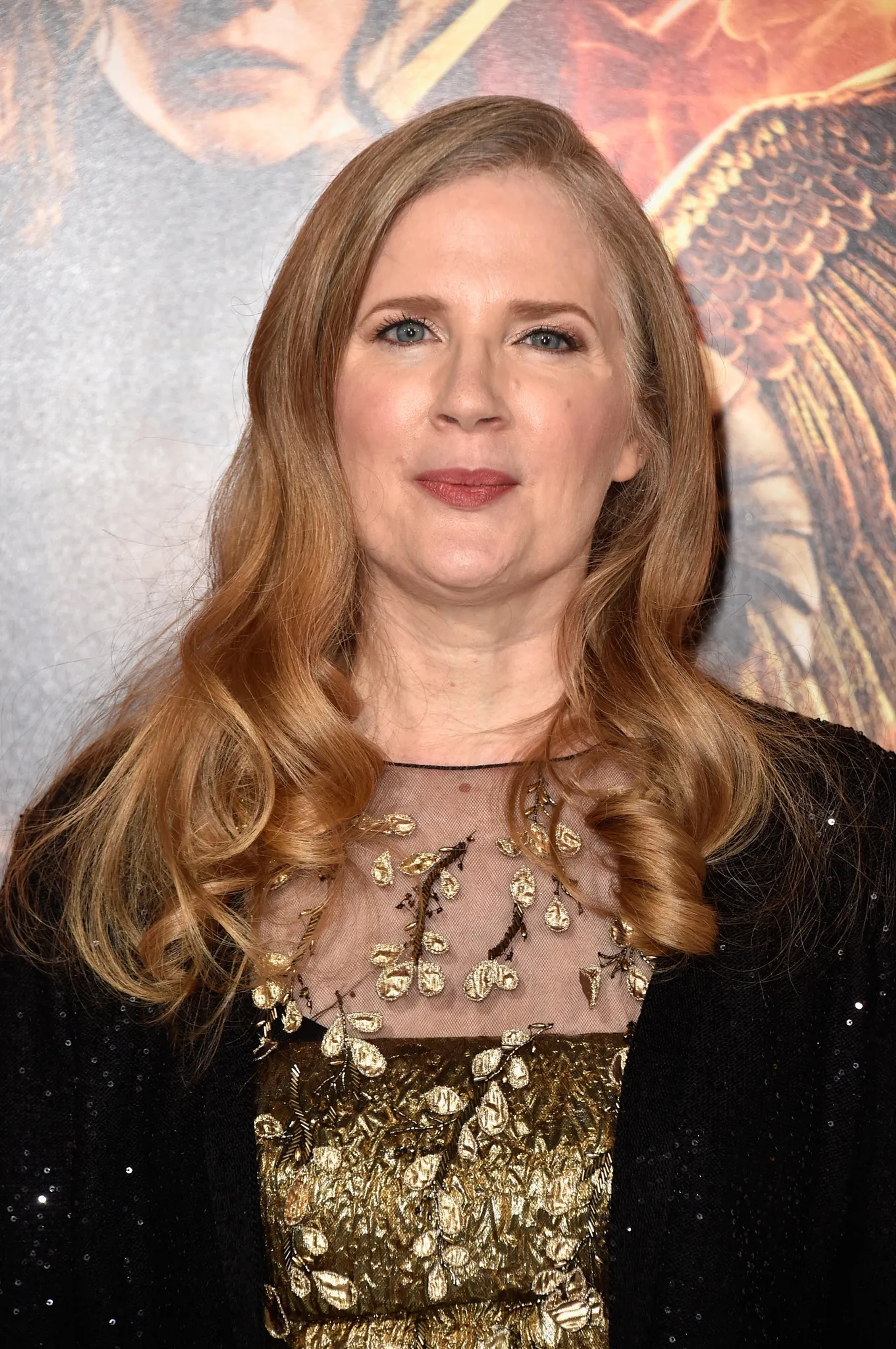 Suzanne Collins at an event for The Hunger Games: Mockingjay - Part 1 (2014)