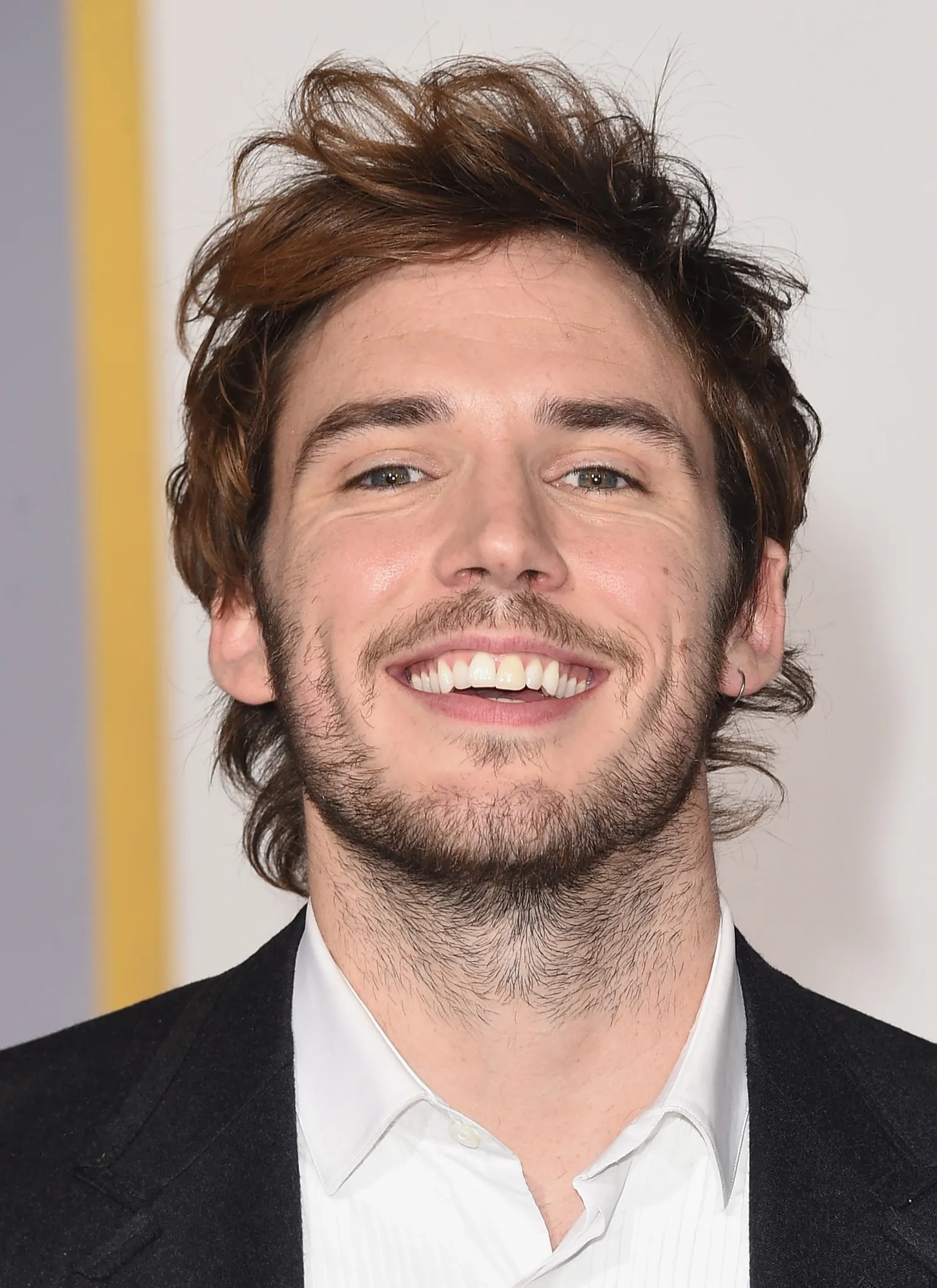 Sam Claflin at an event for The Hunger Games: Mockingjay - Part 1 (2014)