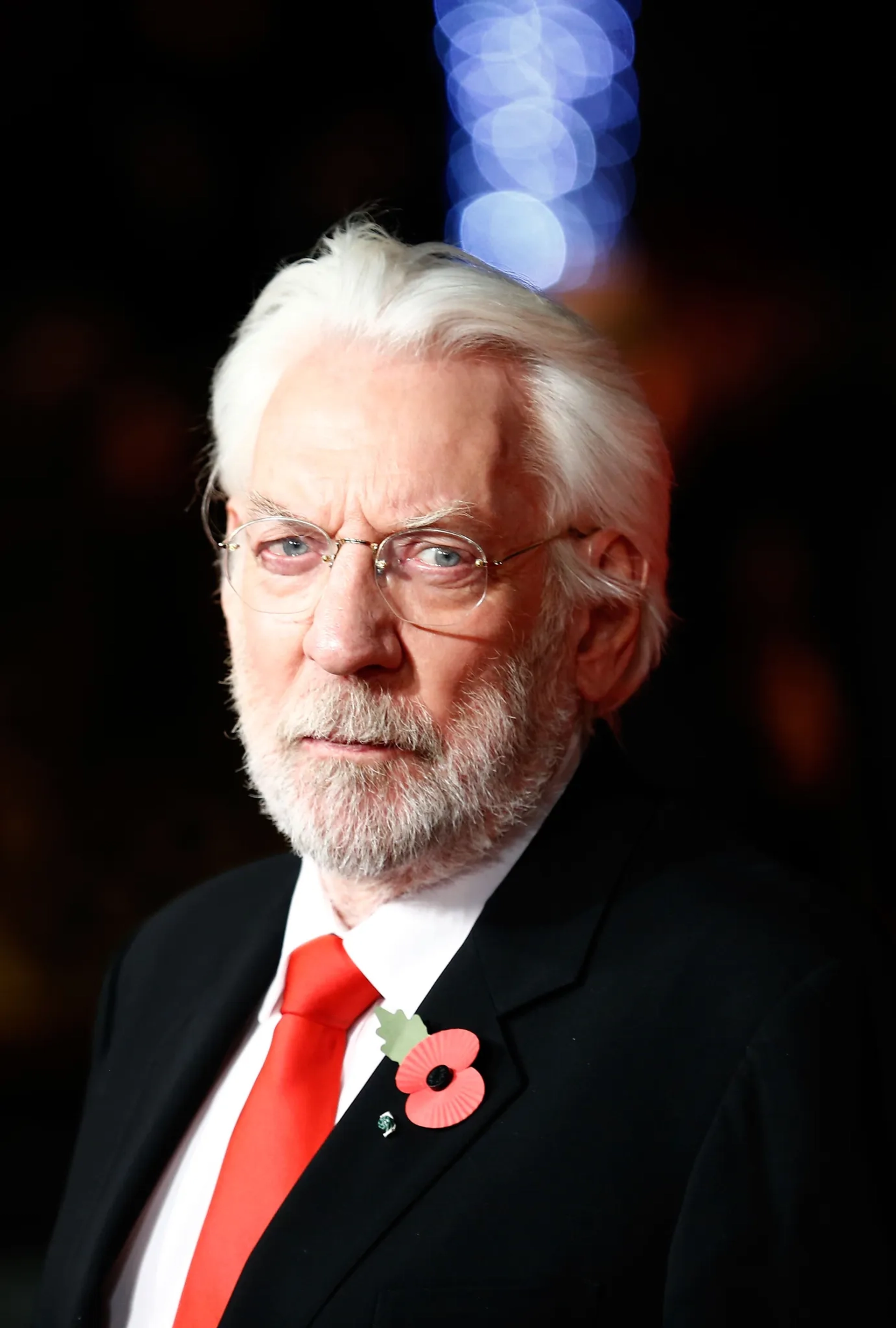 Donald Sutherland at an event for The Hunger Games: Mockingjay - Part 1 (2014)