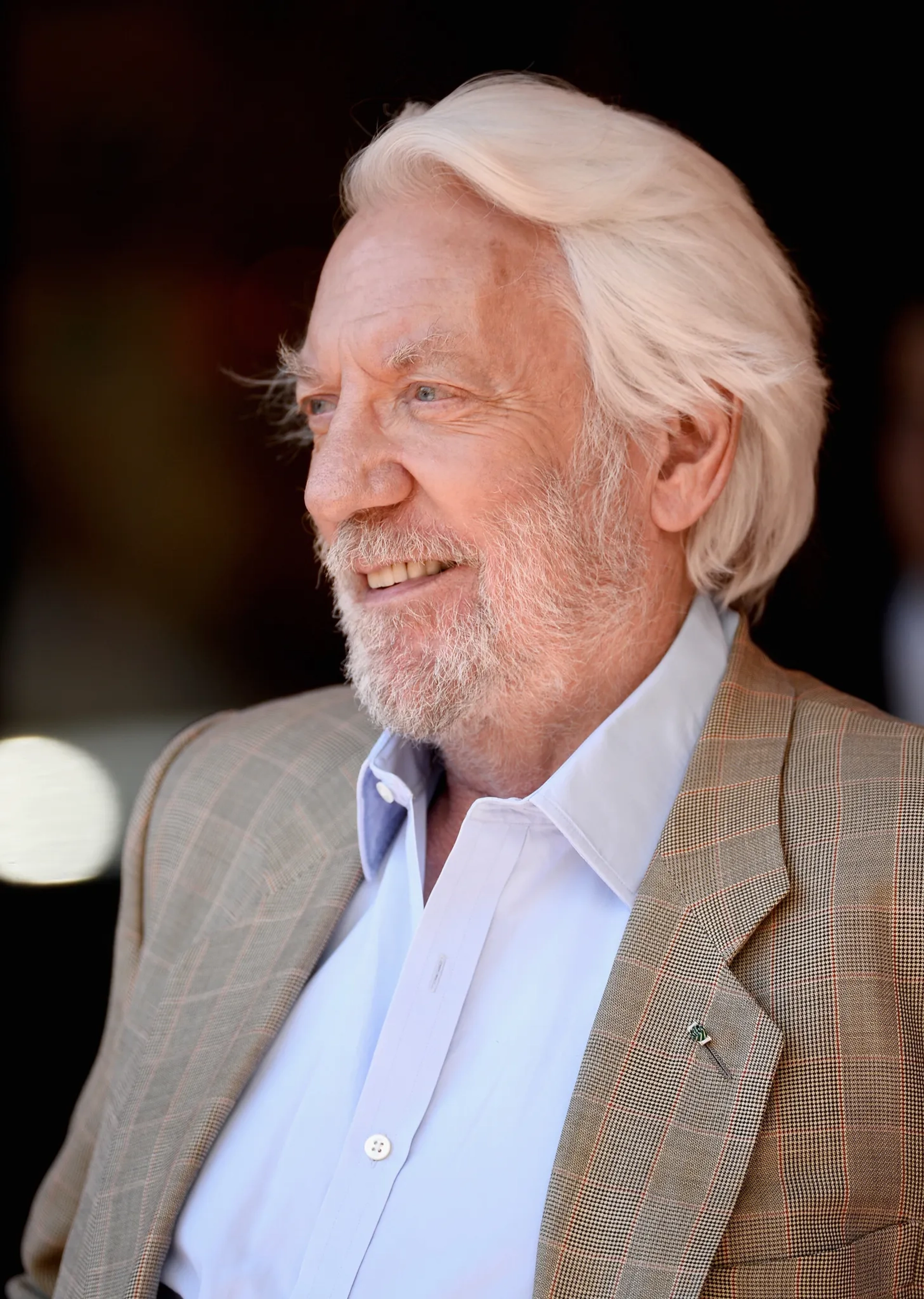 Donald Sutherland at an event for The Hunger Games: Mockingjay - Part 1 (2014)