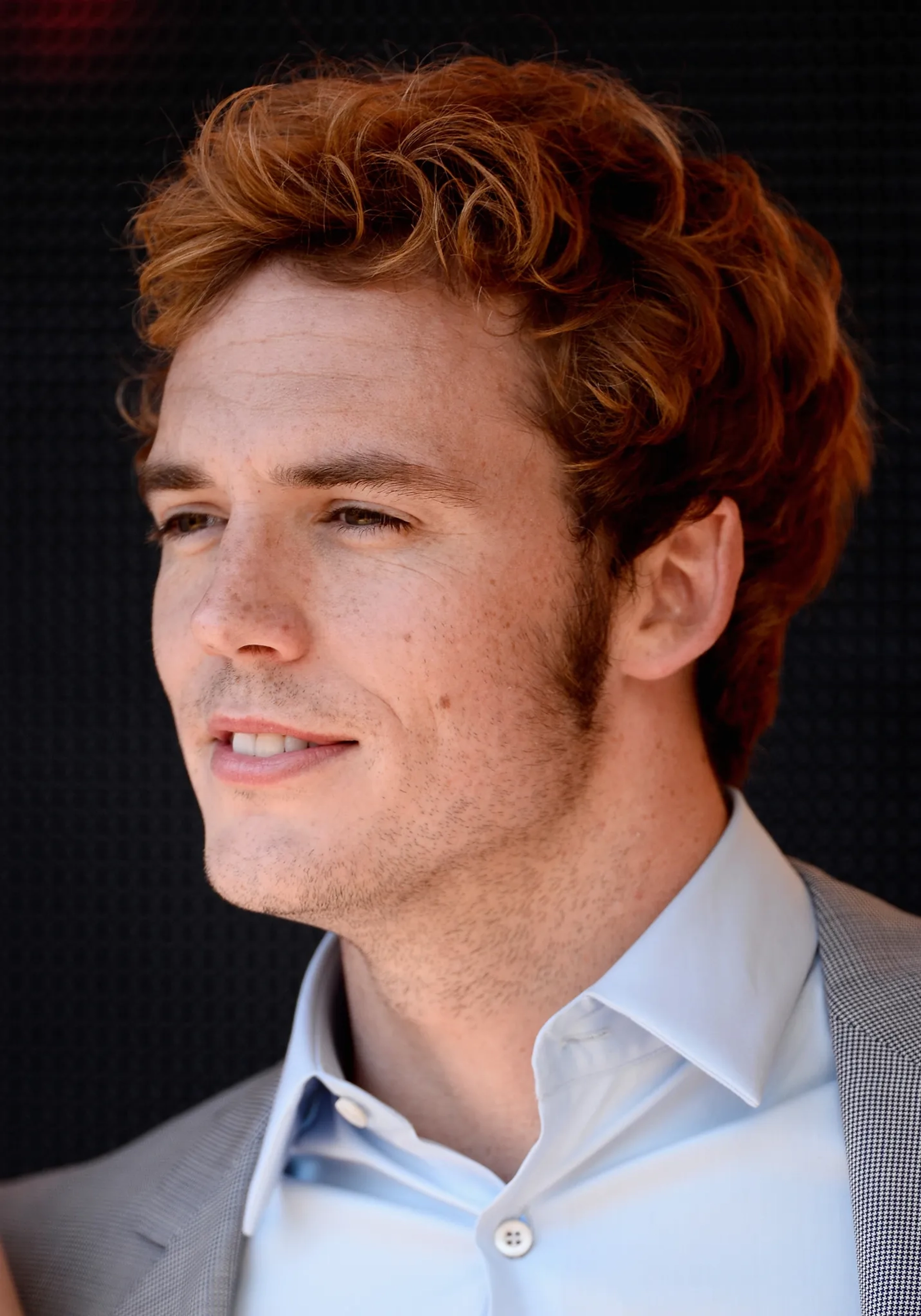 Sam Claflin at an event for The Hunger Games: Mockingjay - Part 1 (2014)