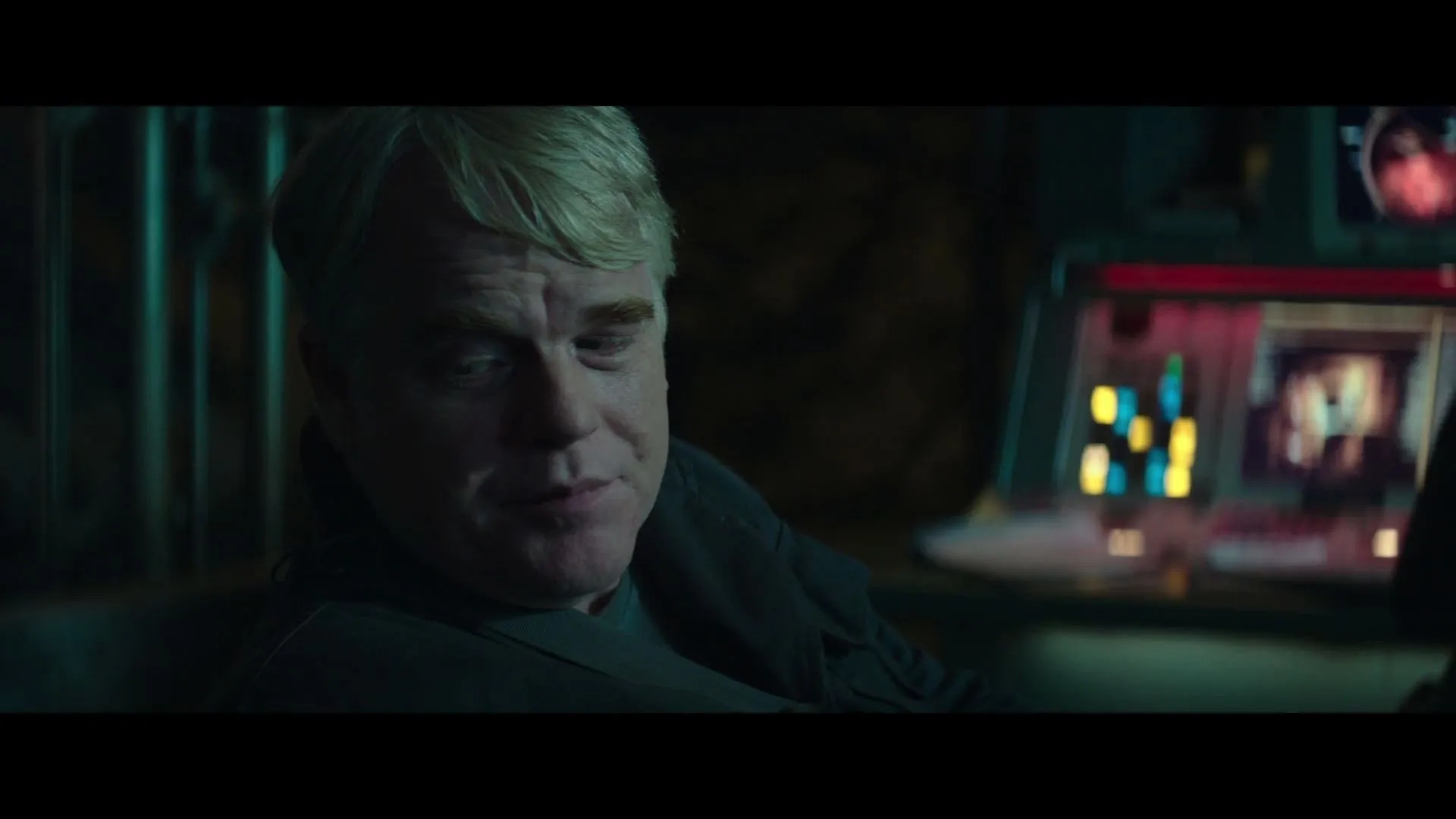 Philip Seymour Hoffman in The Hunger Games: Mockingjay - Part 1 (2014)