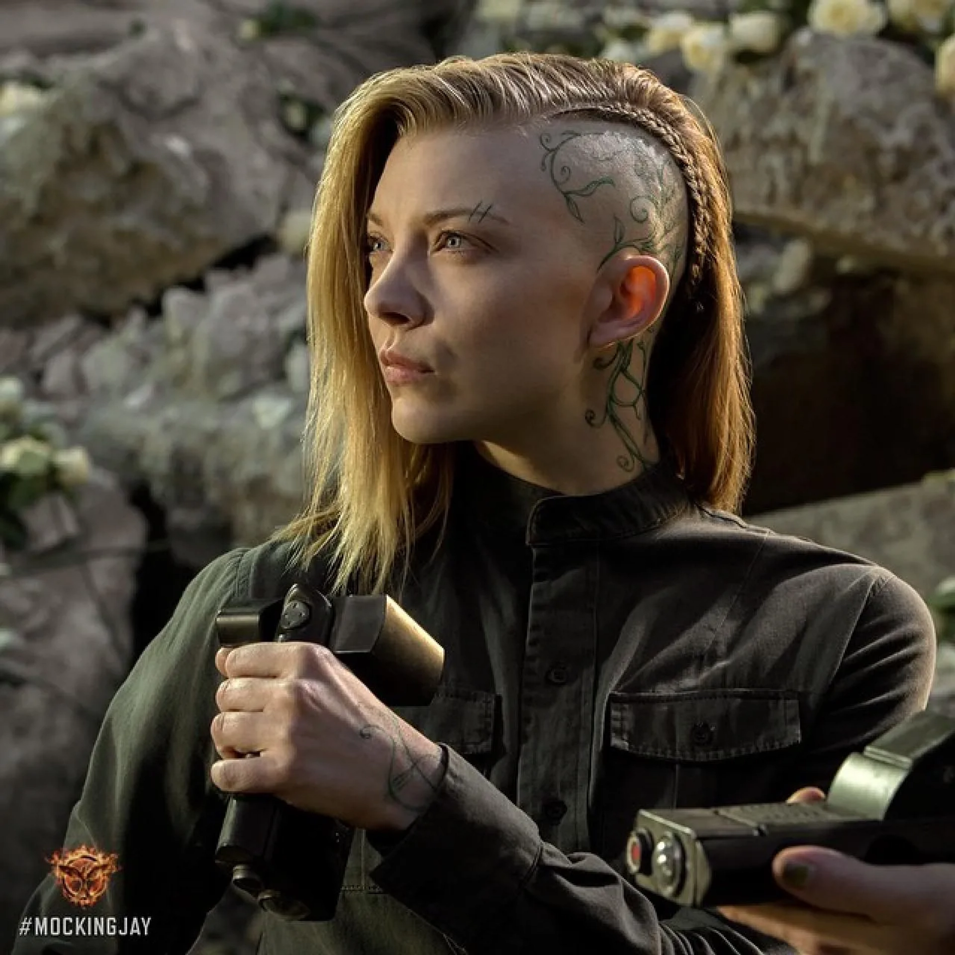 Natalie Dormer in The Hunger Games: Mockingjay - Part 1 (2014)