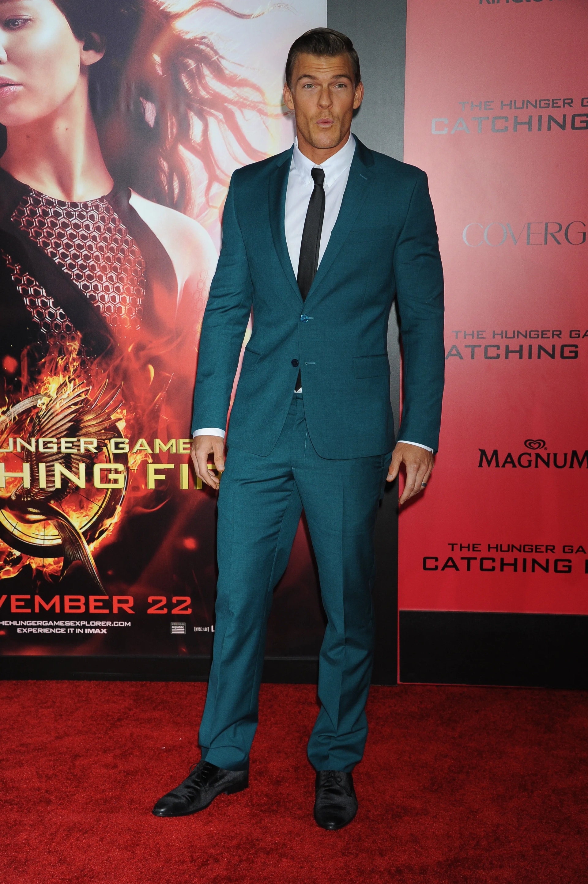 Alan Ritchson at an event for The Hunger Games (2012)