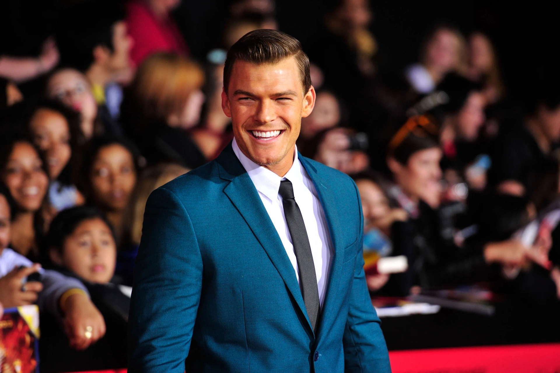 Alan Ritchson at an event for The Hunger Games: Catching Fire (2013)