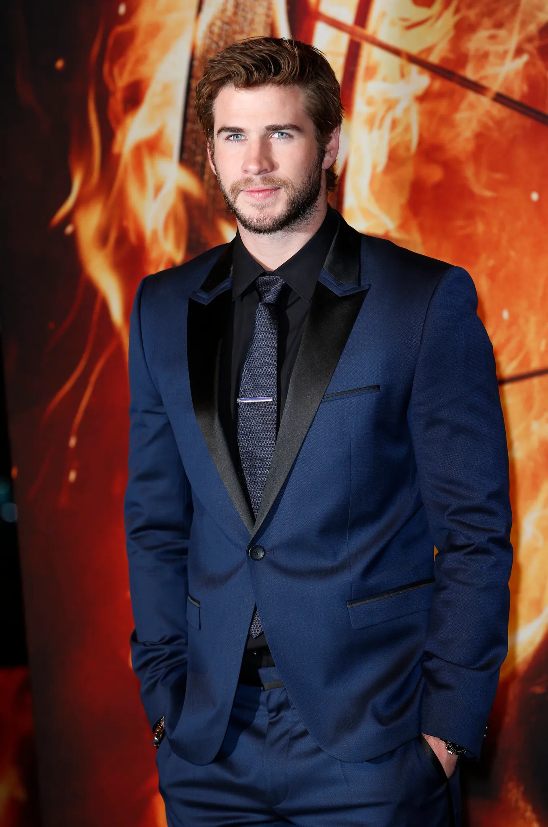 Liam Hemsworth at an event for The Hunger Games: Catching Fire (2013)