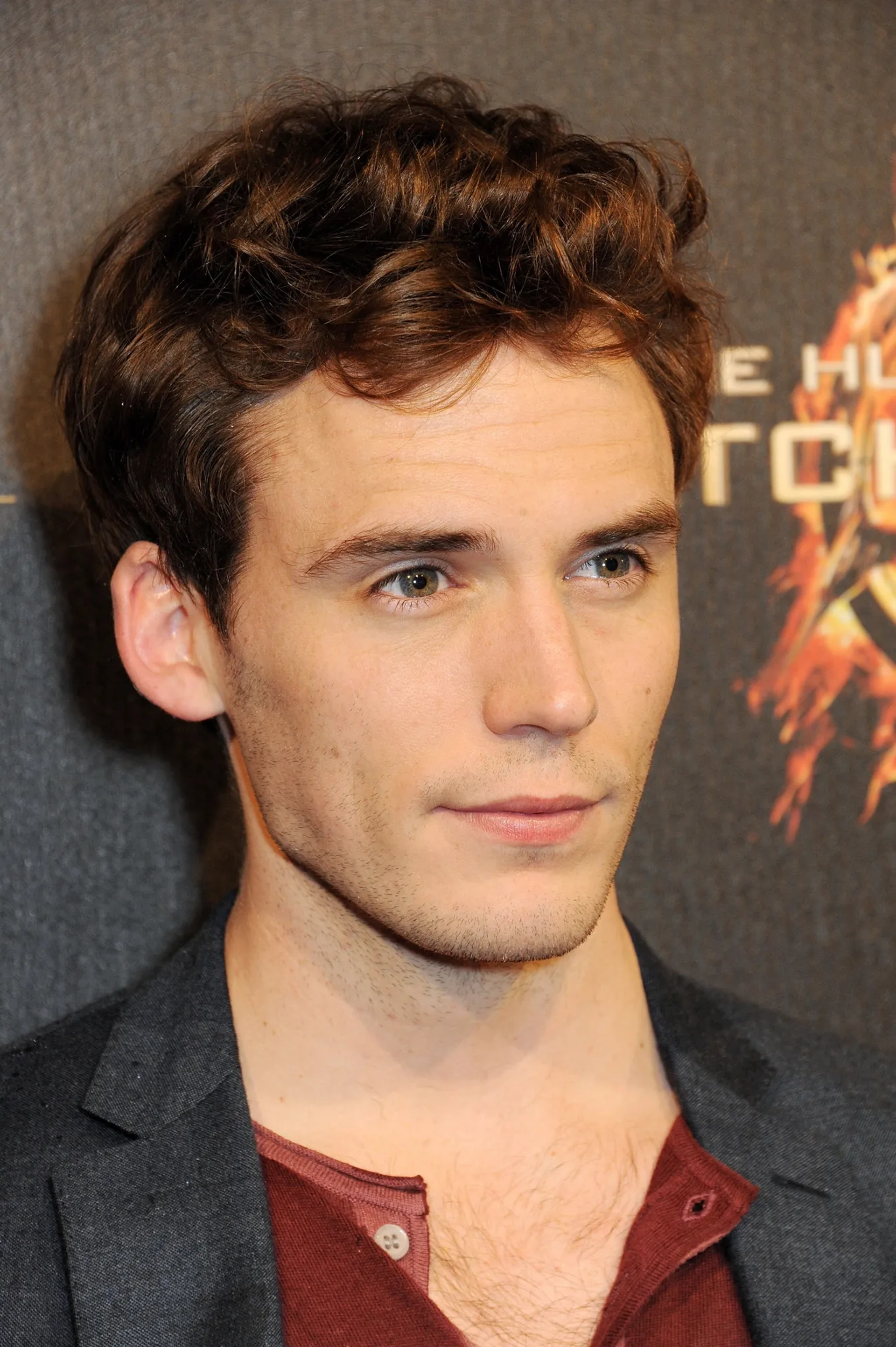 Sam Claflin at an event for The Hunger Games: Catching Fire (2013)