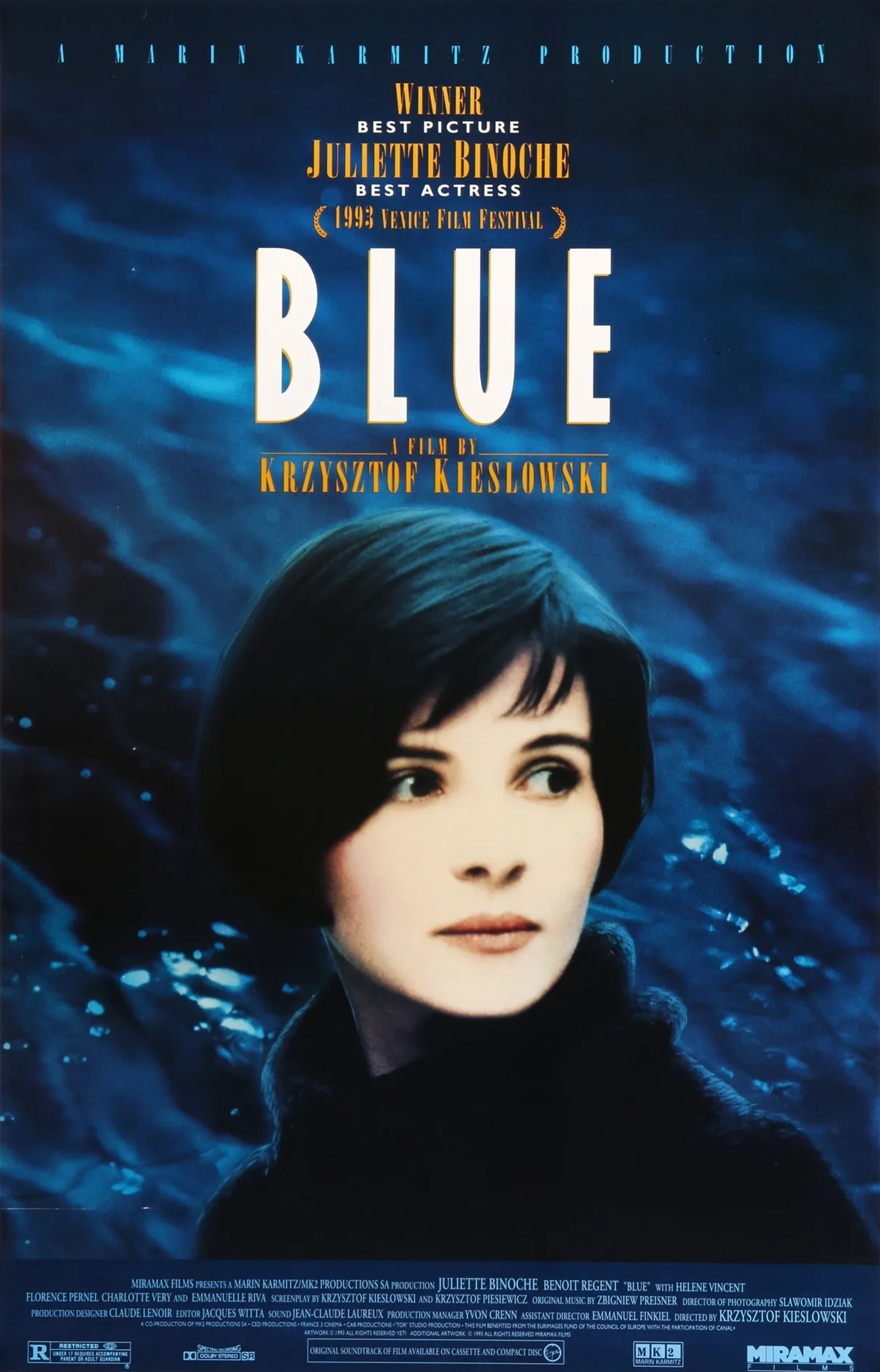 Juliette Binoche in Three Colors: Blue (1993)