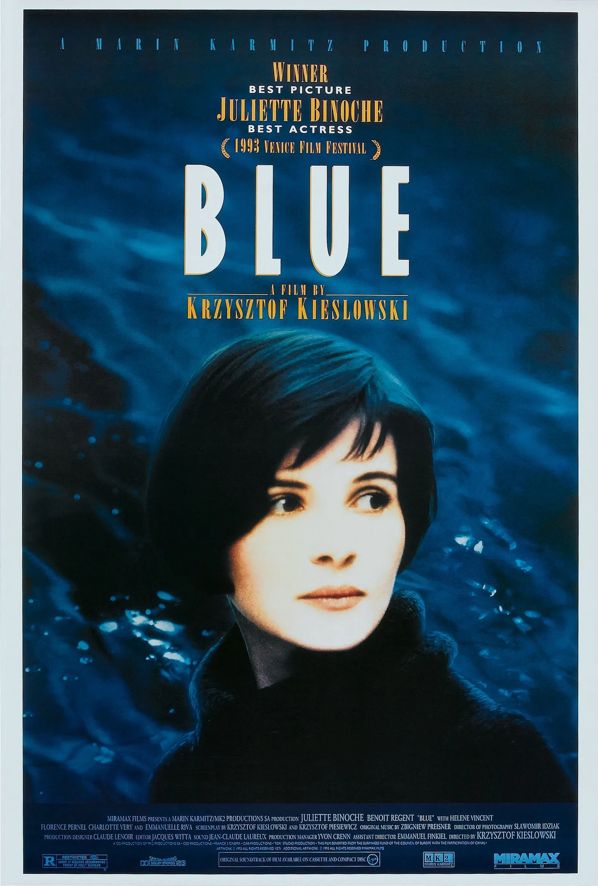 Juliette Binoche in Three Colors: Blue (1993)