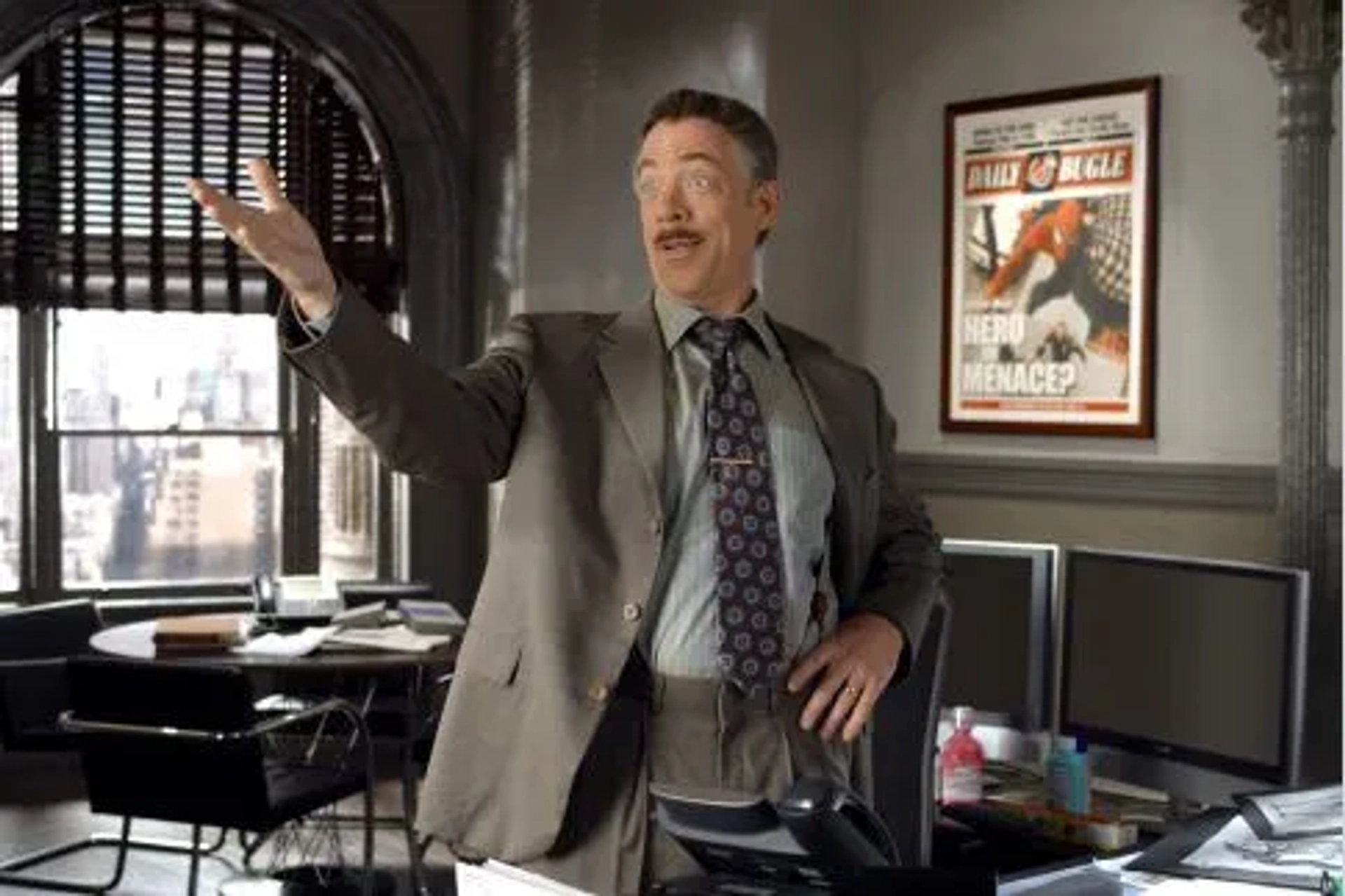 J.K. Simmons in Spider-Man 2 (2004)