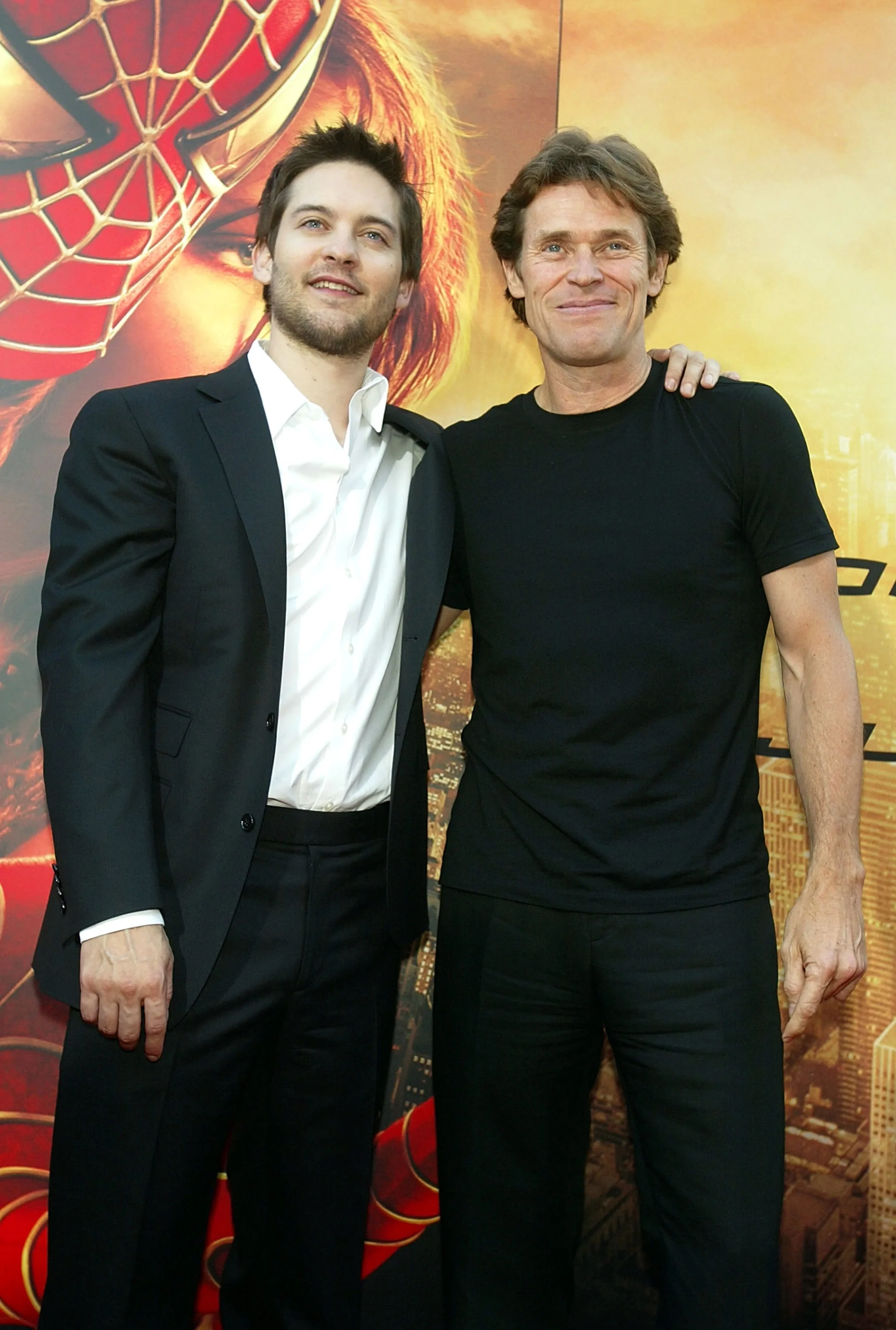 Willem Dafoe and Tobey Maguire at an event for Spider-Man 2 (2004)