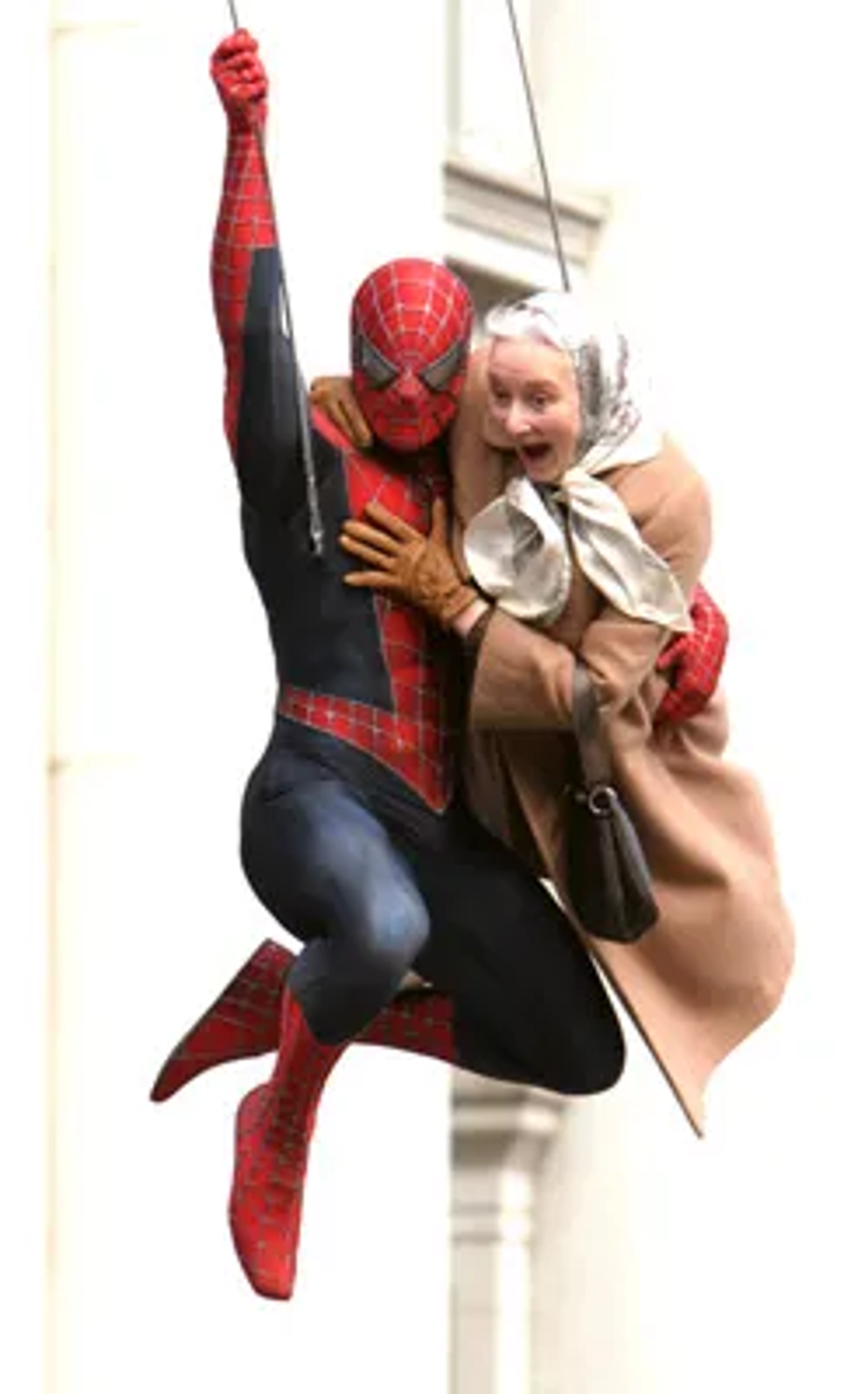 Tobey Maguire and Rosemary Harris at an event for Spider-Man 2 (2004)