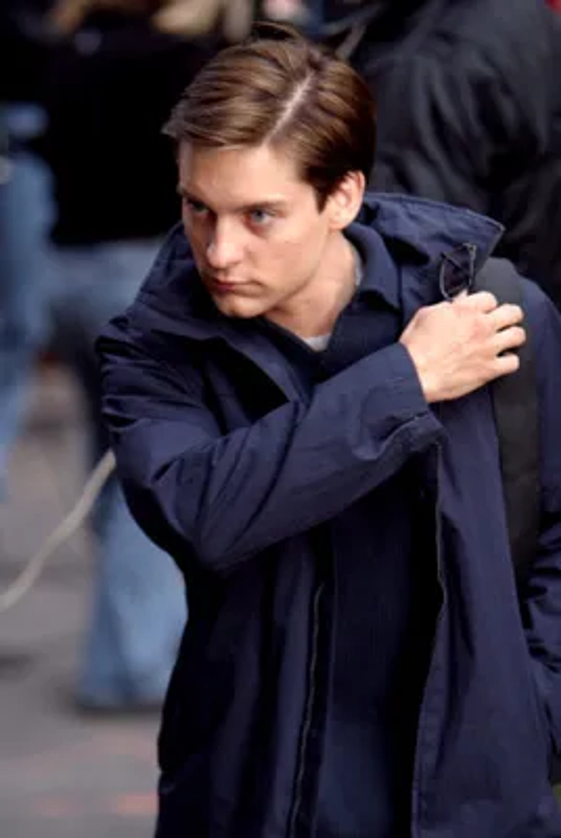 Tobey Maguire at an event for Spider-Man 2 (2004)